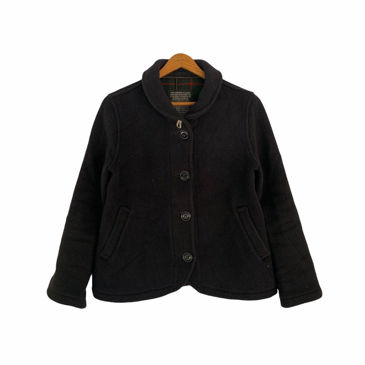 Silas Crop Jacket Black