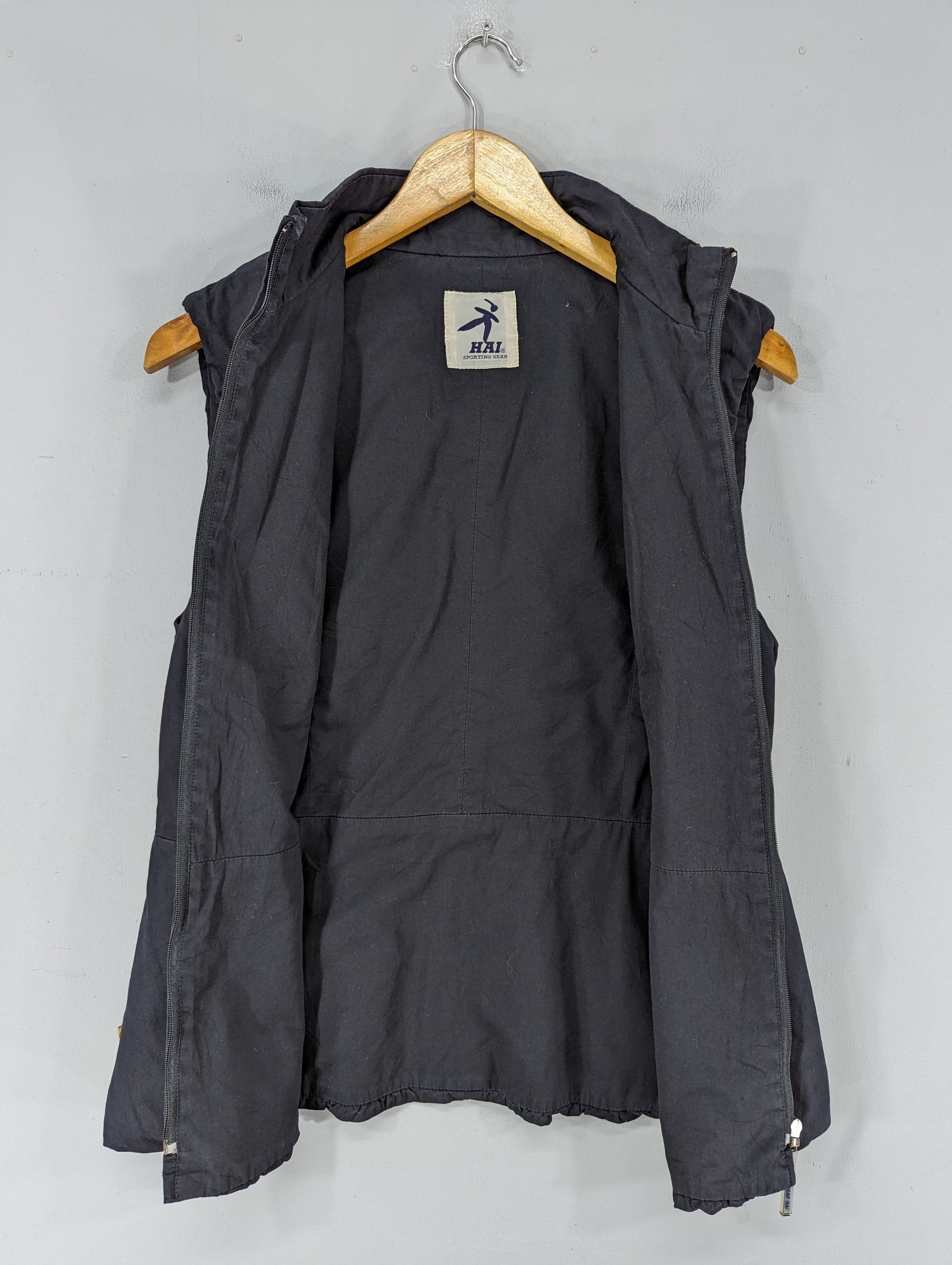 Issey Miyake × Japanese Brand × Vintage 🔥RARE🔥Vintage Hai Sporting Gear Vest Zipper Jacket Size M / US 6-8 / IT 42-44 - 6 Thumbnail