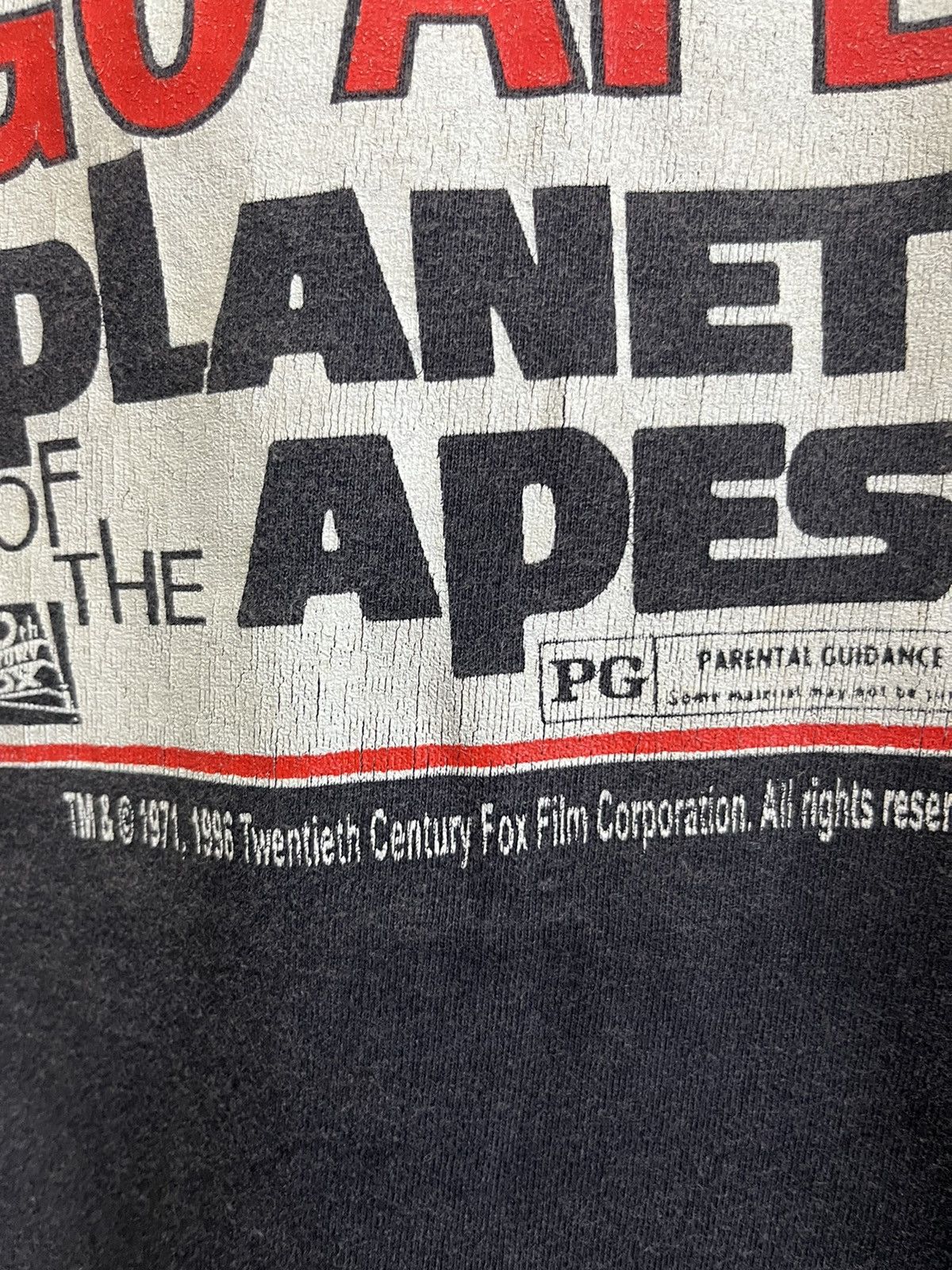 Vintage Planet of the apes ft86 Size US M / EU 48-50 / 2 - 3 Thumbnail