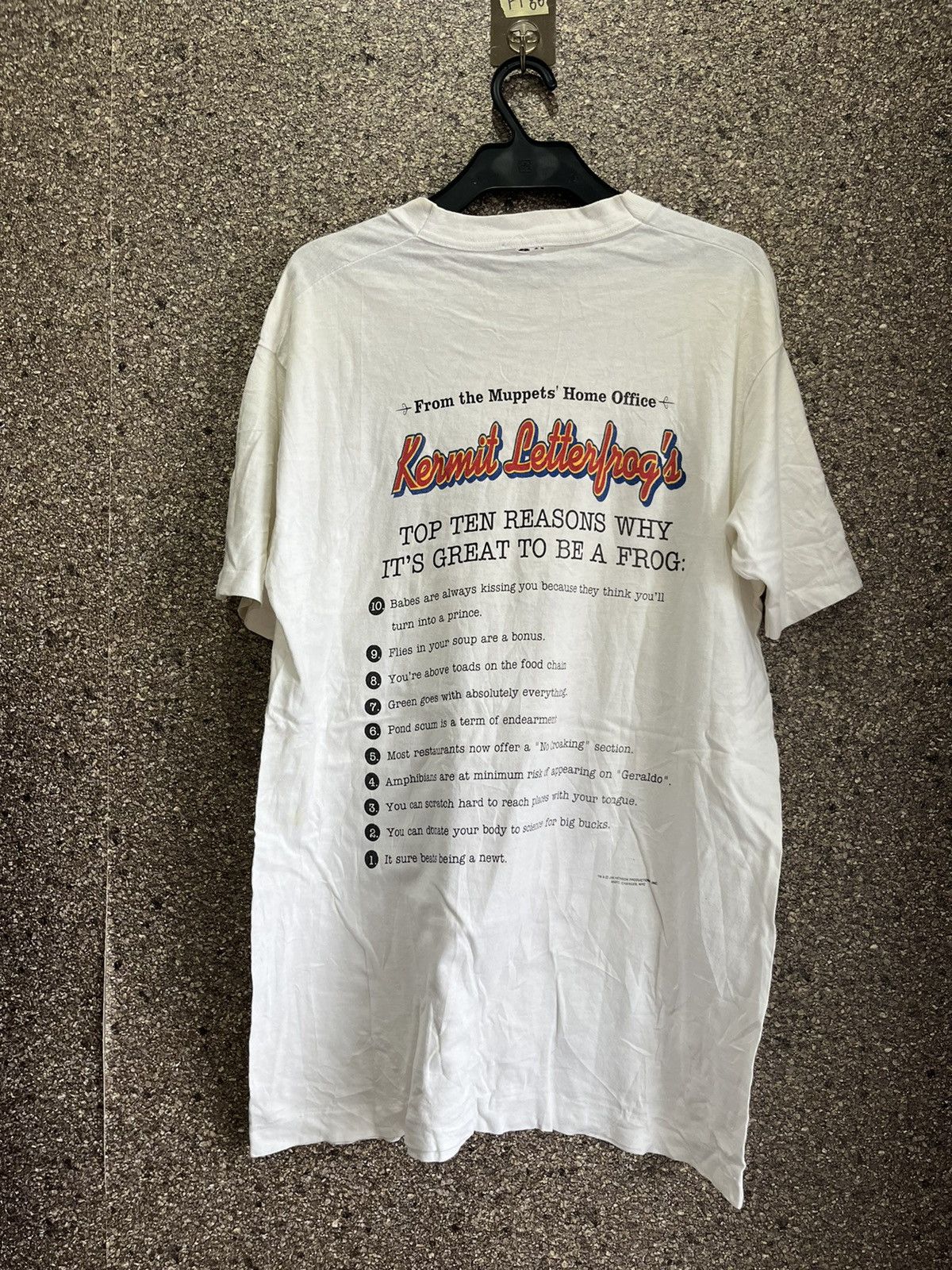 Vintage Kermit Letterfrog Too late ft86 Size US XL / EU 56 / 4 - 4 Thumbnail
