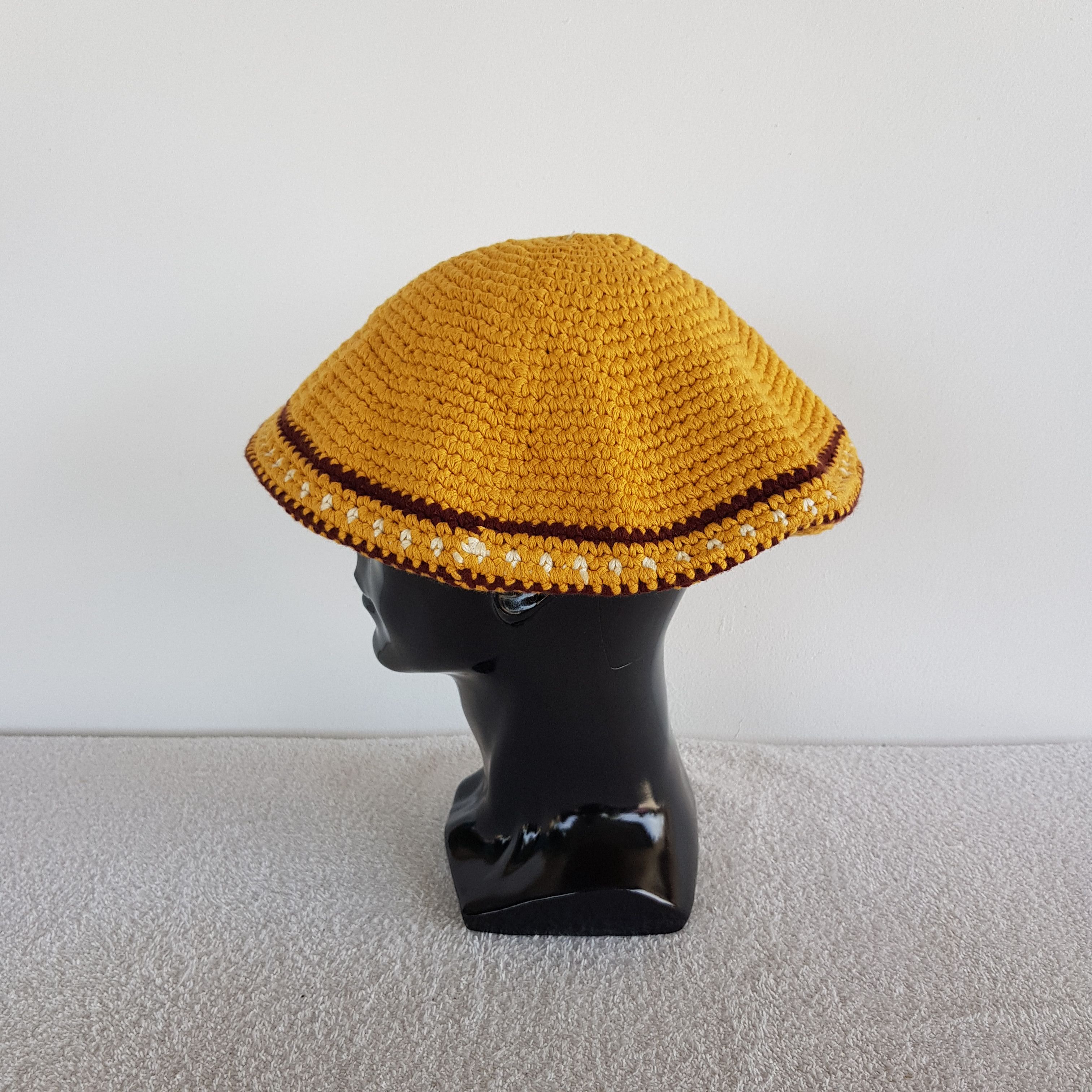 If Six Was Nine × Japanese Brand × Vintage Vintage Japanese Beanie Unknown Snow Cap Crochet Hats Size ONE SIZE - 5 Thumbnail