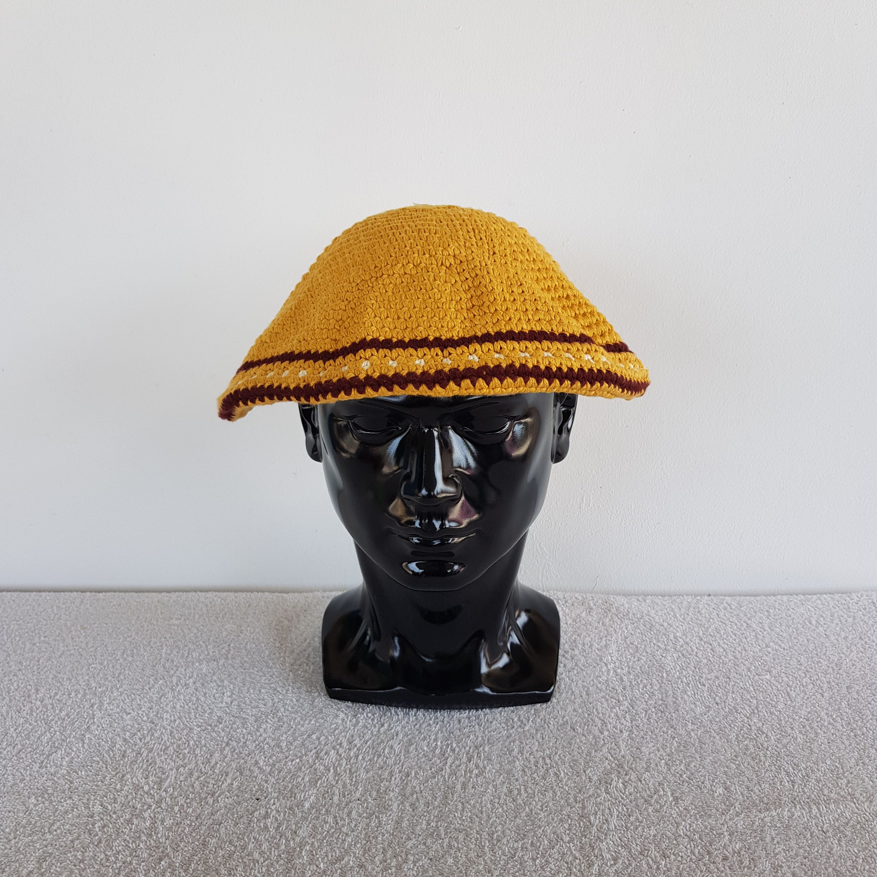 If Six Was Nine × Japanese Brand × Vintage Vintage Japanese Beanie Unknown Snow Cap Crochet Hats Size ONE SIZE - 2 Thumbnail