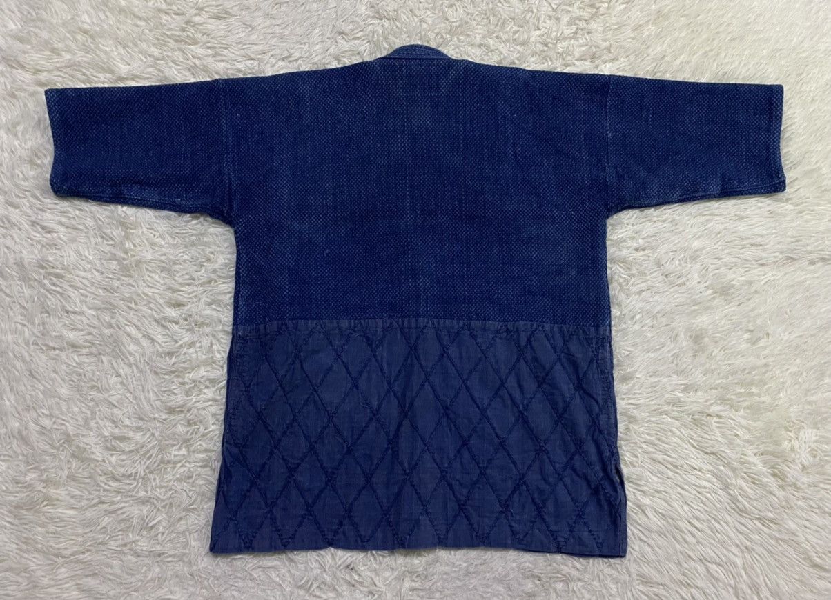 Indigo Japanese Indigo Noragi Sashiko Stitching Jacket Size US M / EU 48-50 / 2 - 8 Thumbnail
