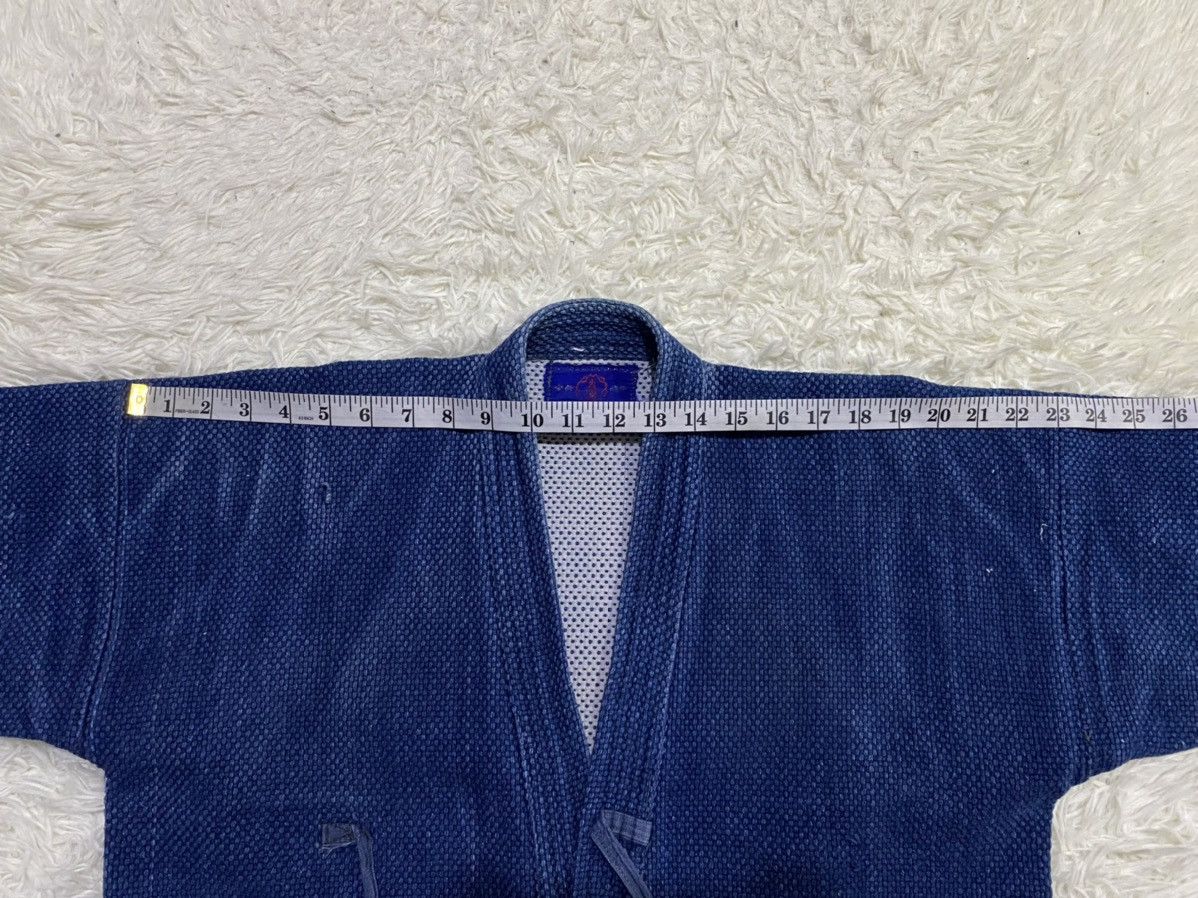 Indigo Japanese Indigo Noragi Sashiko Stitching Jacket Size US M / EU 48-50 / 2 - 17 Thumbnail