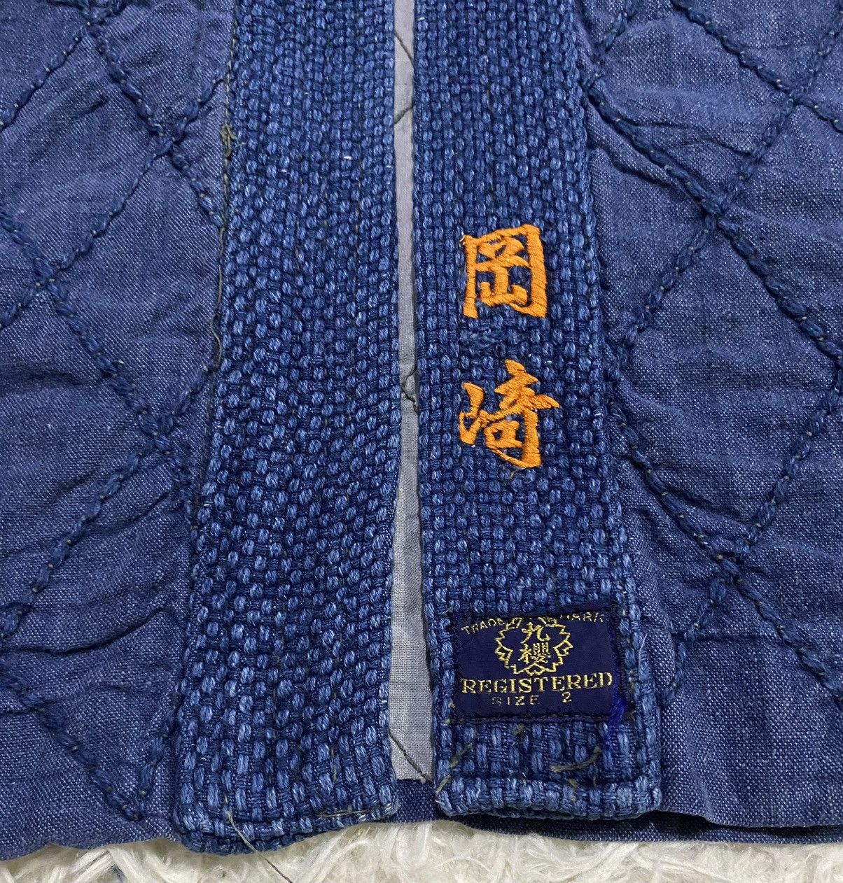 Indigo Japanese Indigo Noragi Sashiko Stitching Jacket Size US M / EU 48-50 / 2 - 5 Thumbnail