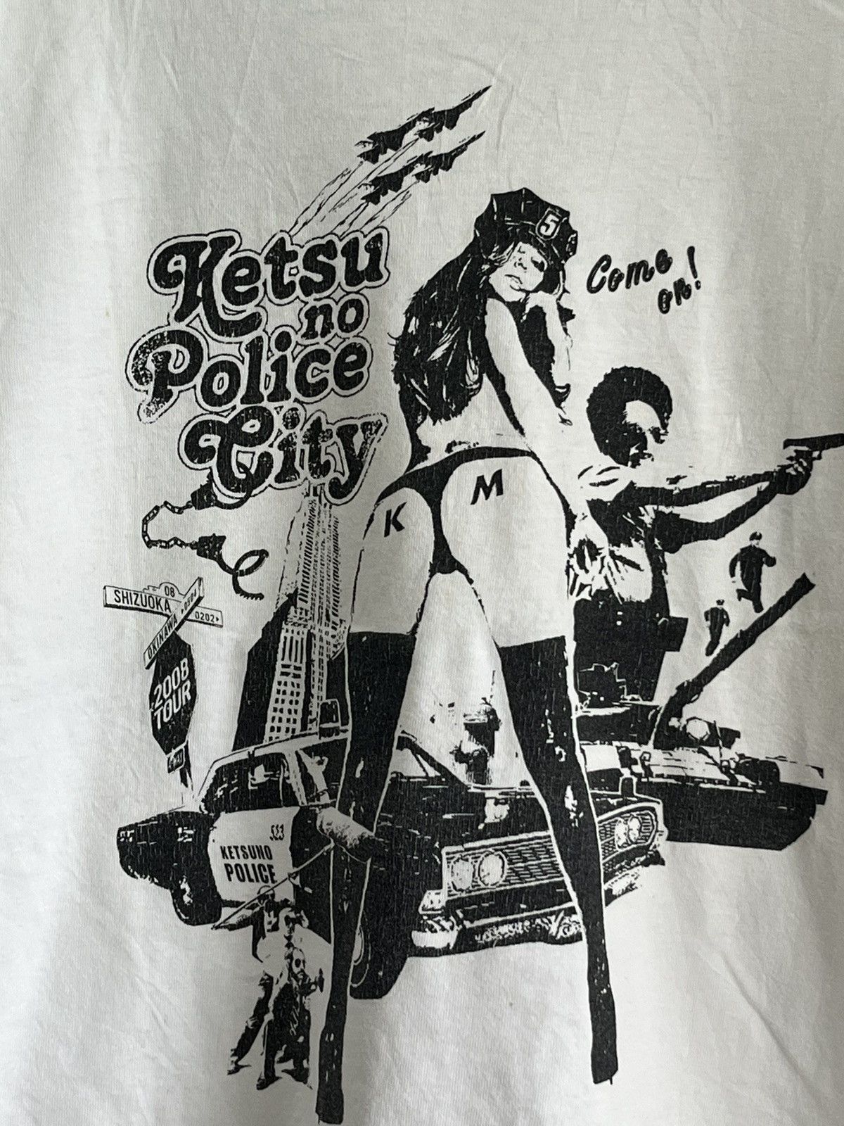 Vintage Ketsuno police city ft86 Size US L / EU 52-54 / 3 - 2 Thumbnail