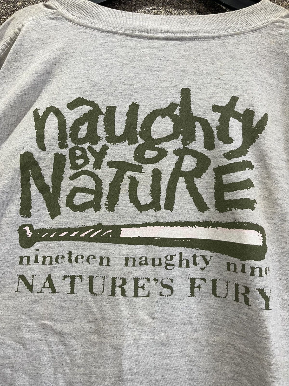 Vintage Vintage Naughty by Nature tshirt ft86 Size US XXL / EU 58 / 5 - 6 Thumbnail