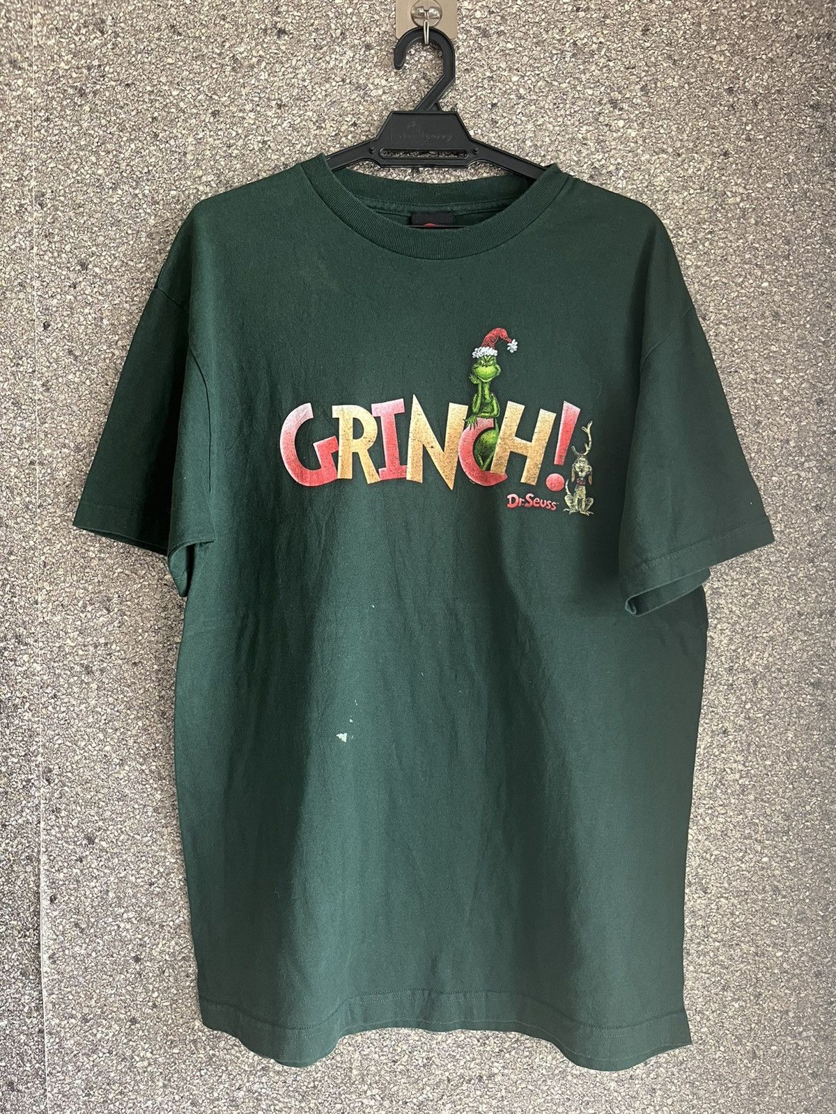 Vintage The Grinch movie promo ft43 Size US L / EU 52-54 / 3 - 1 Thumbnail