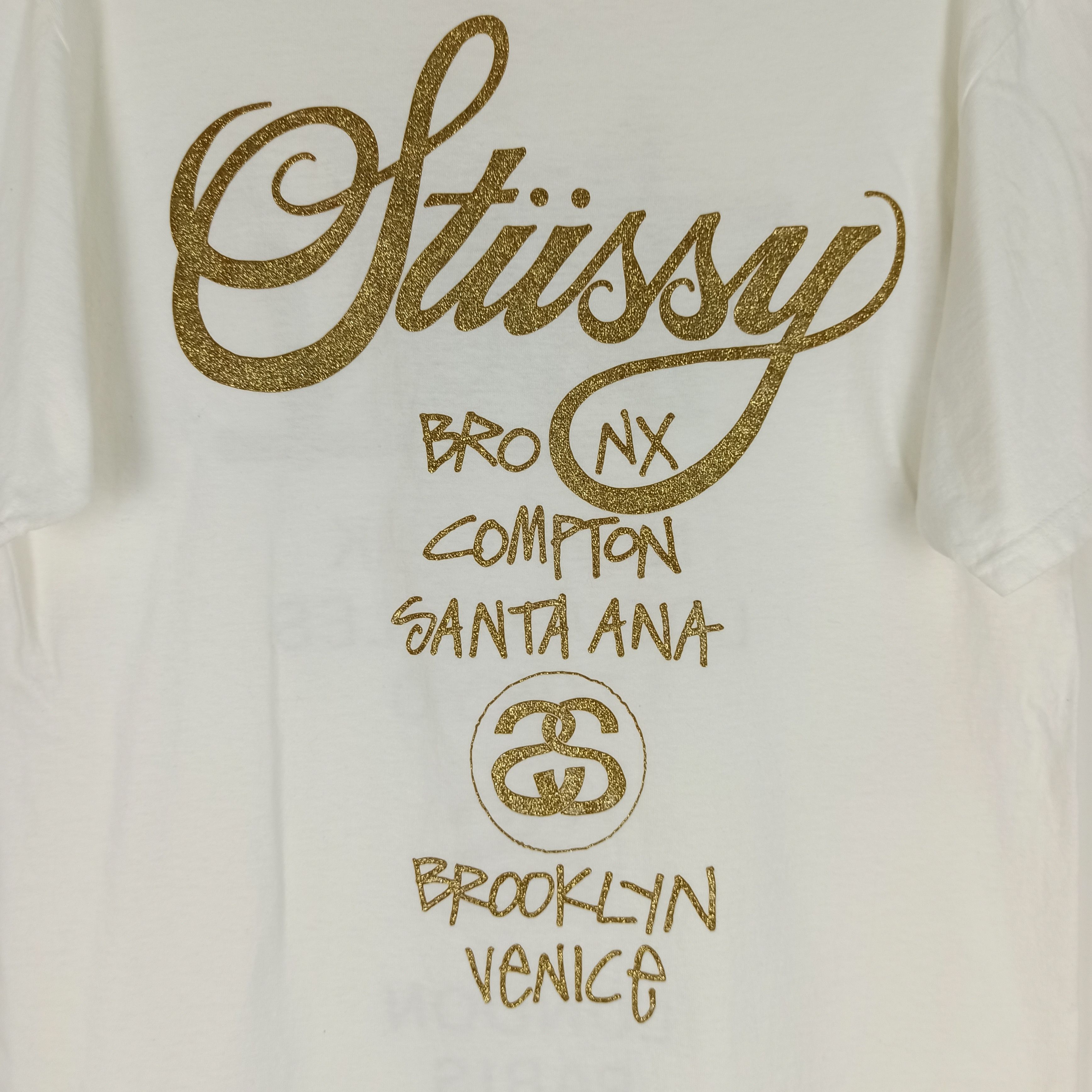Stussy Rare Stussy Gold New York Los Angeles Tokyo London Paris Size US M / EU 48-50 / 2 - 5 Thumbnail