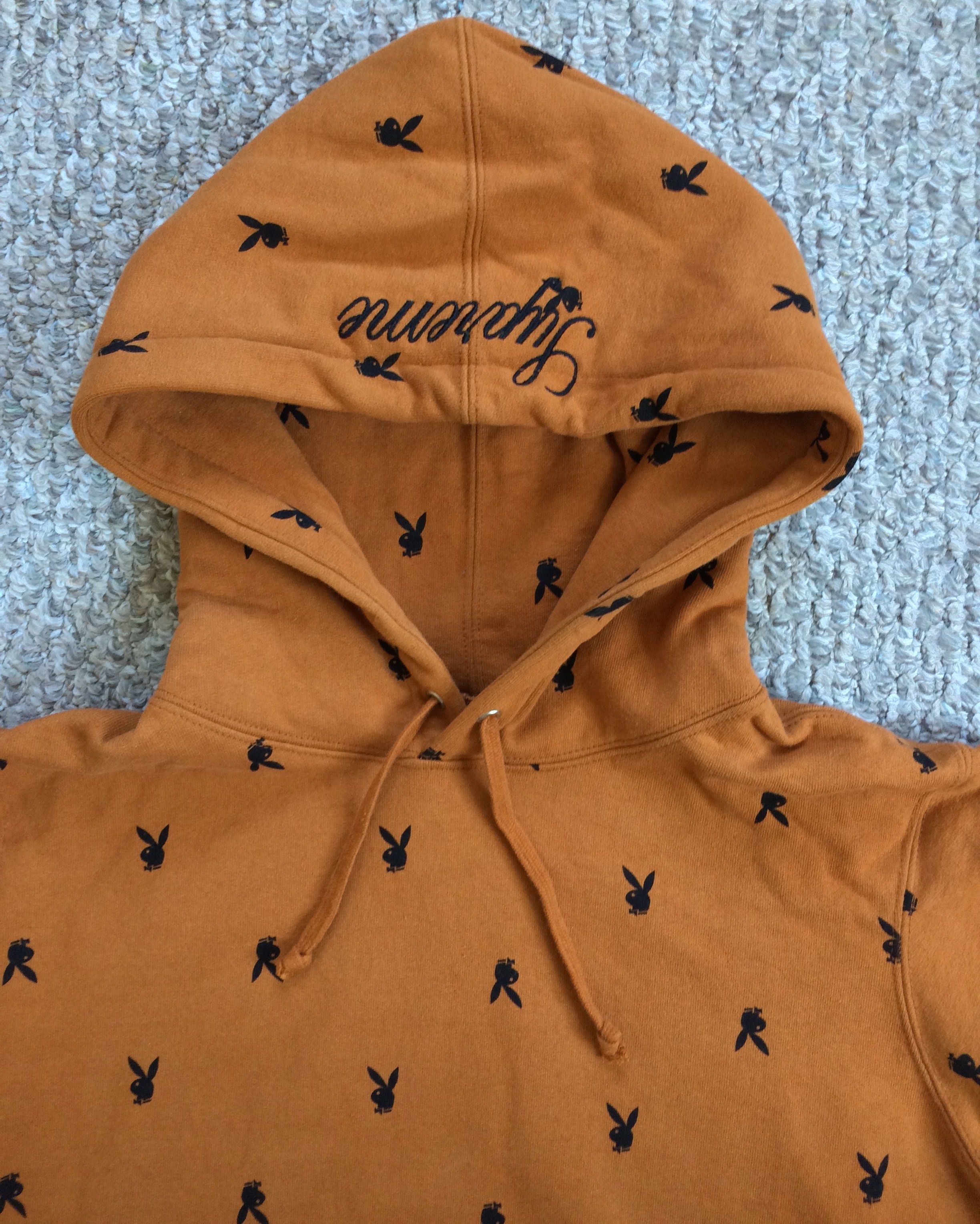 Playboy × Supreme F/W 2015 Supreme Playboy Bunny Hoodie Size US M / EU 48-50 / 2 - 2 Thumbnail