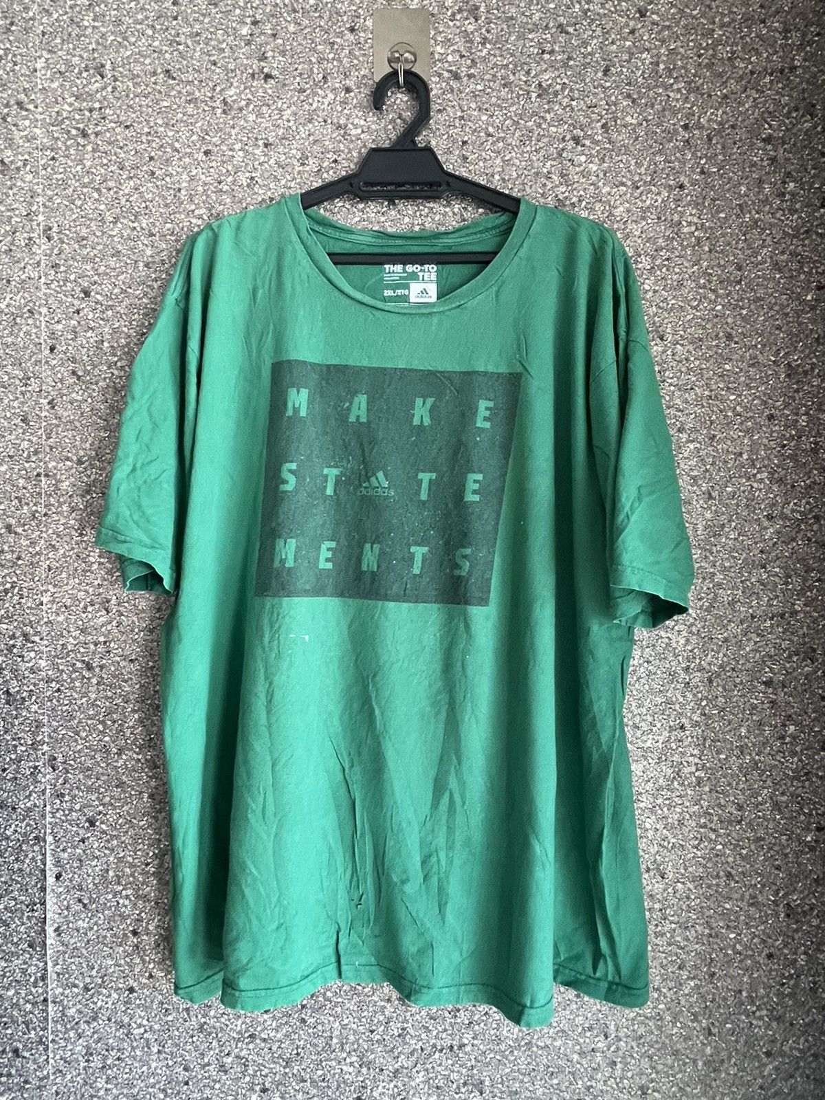 image of Vintage Adidas Ft42 in Green, Men's (Size 2XL)