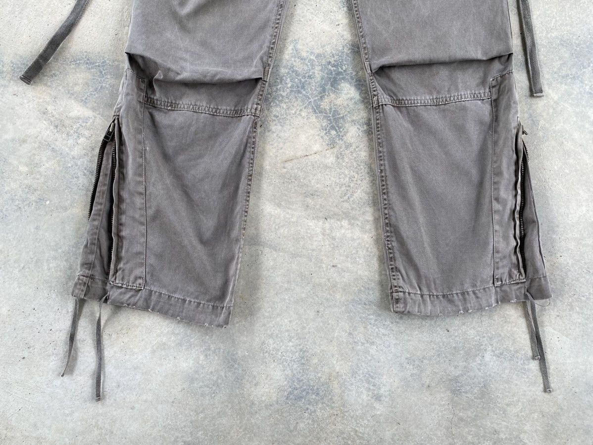 Japanese Brand Vintage Mangrove Bondage Eyelet Distressed Cargo Pants Size US 35 - 3 Thumbnail