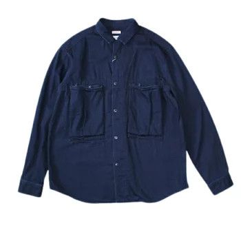 【ANGLAN】Kangaroo Denim Shirt Anorak MUSINSA | SAINTCREW Wrinkle Pocket Anorak Shirt WPA-413
