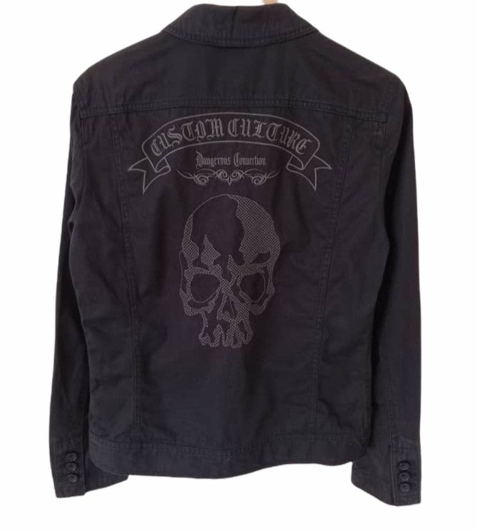 Indian Motorcycle × Japanese Brand Vintage Japanese Brand Skulls Embroidery Jacket Size US S / EU 44-46 / 1 - 1 Thumbnail
