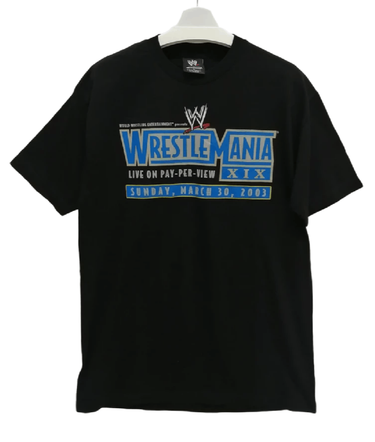 Vintage Vintage WWE Wrestlemania Wrestling Tshirt - Size L Size US L / EU 52-54 / 3 - 1 Thumbnail