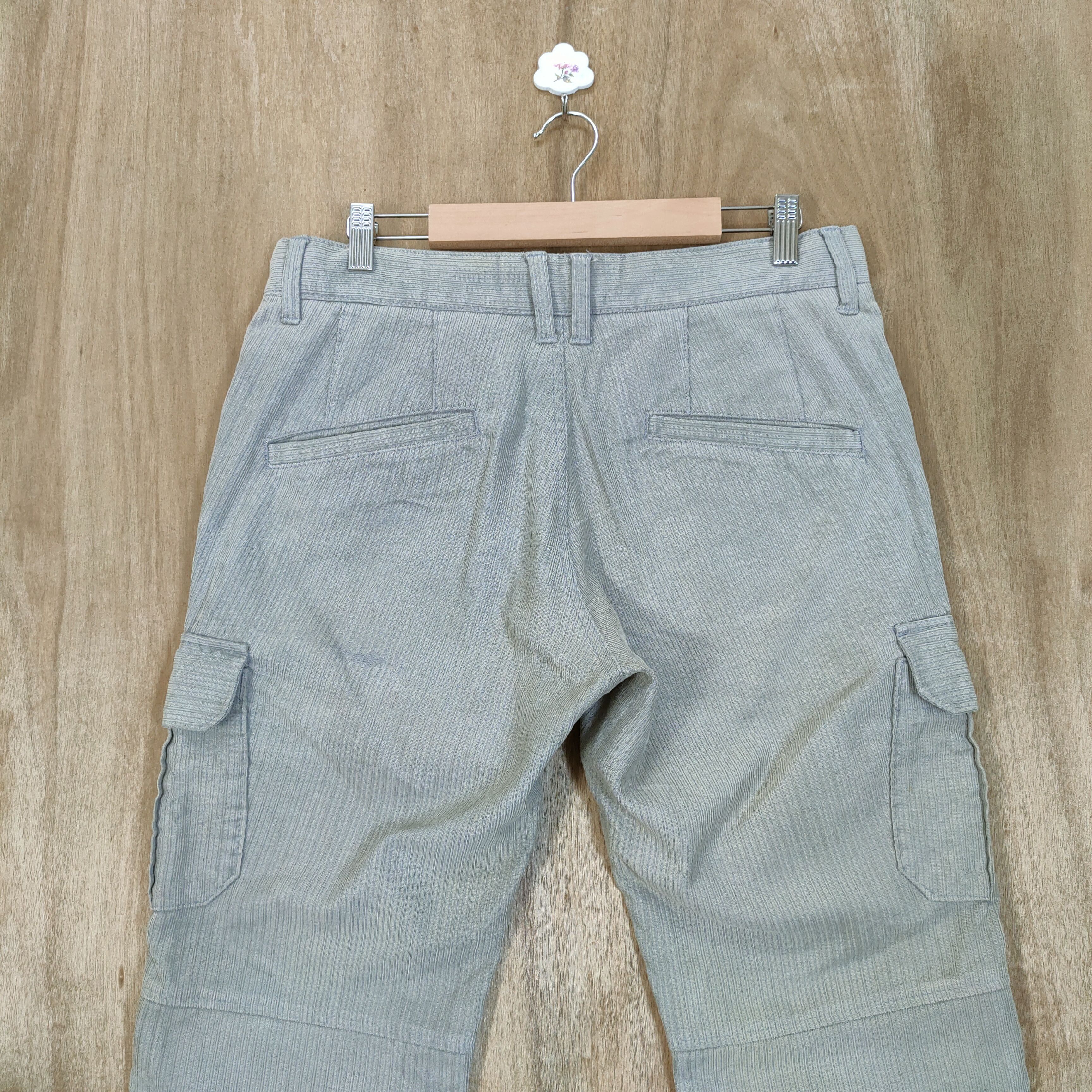 Japanese Brand VINTAGE KLEIN PLUS FADED CARGO PANTS Size US 32 / EU 48 - 8 Thumbnail