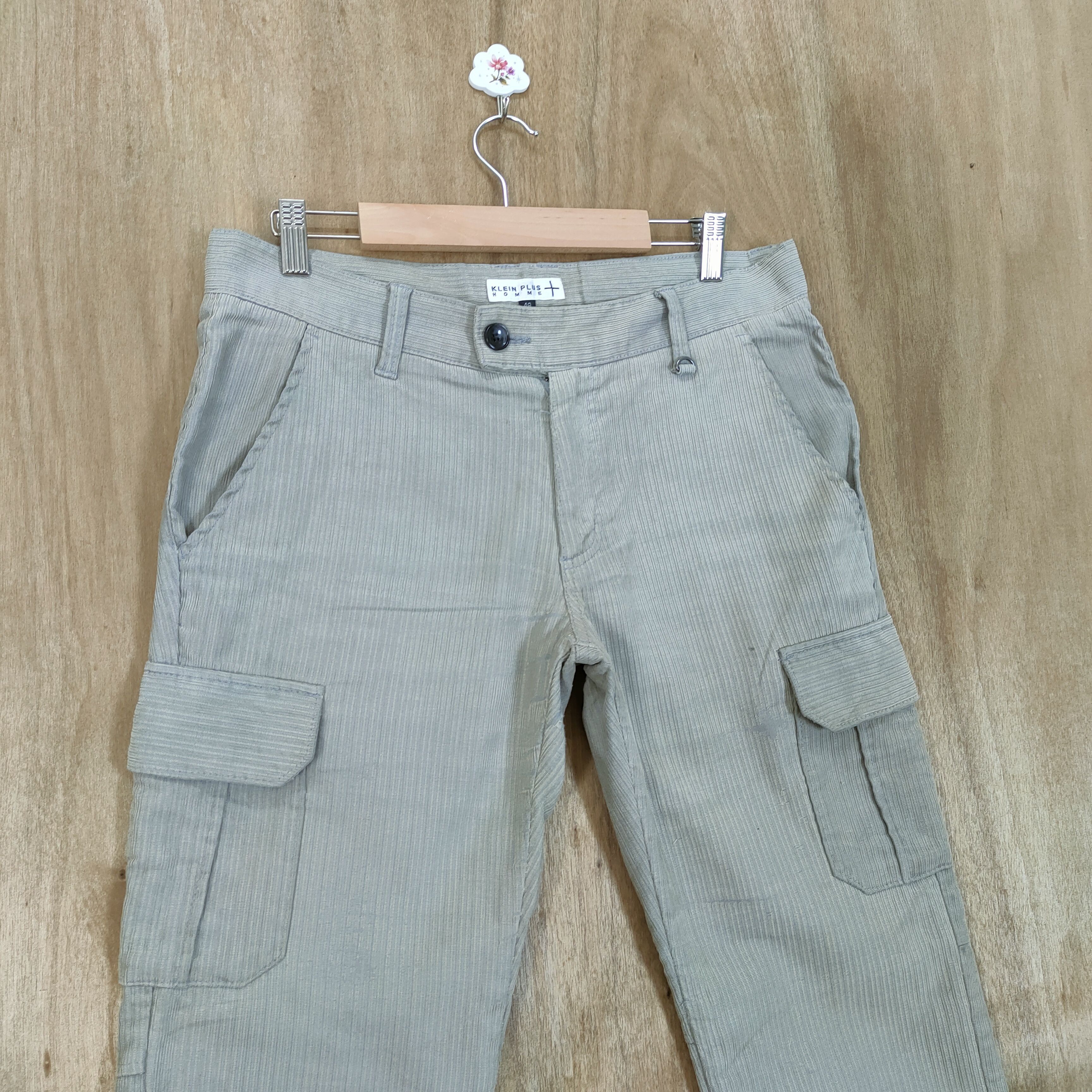 Japanese Brand VINTAGE KLEIN PLUS FADED CARGO PANTS Size US 32 / EU 48 - 2 Thumbnail