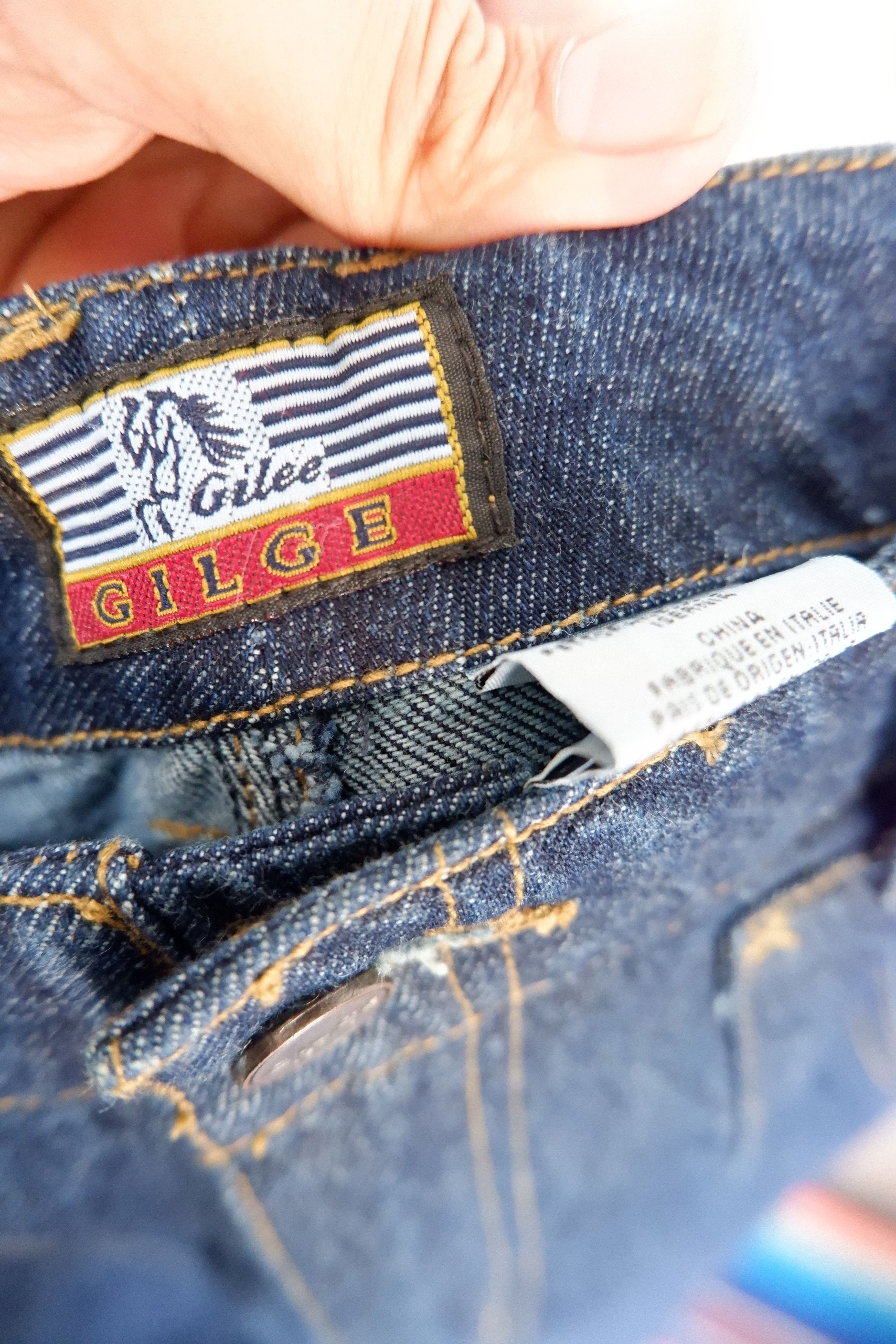 JNCO Vintage Y2k Gilce Double Knee Super Wide Leg Jeans Size US 28 / EU 44 - 8 Thumbnail