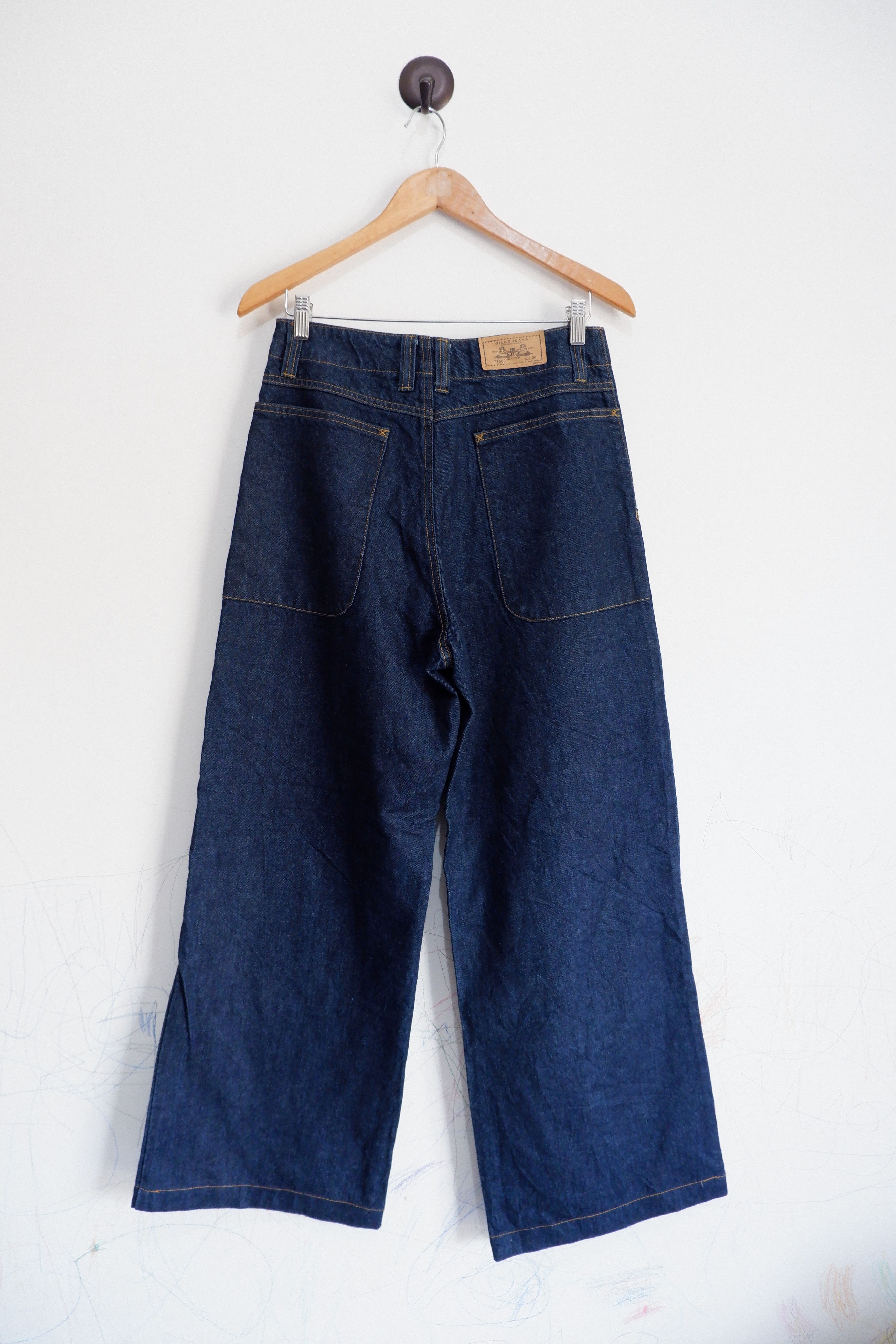 JNCO Vintage Y2k Gilce Double Knee Super Wide Leg Jeans Size US 28 / EU 44 - 2 Thumbnail