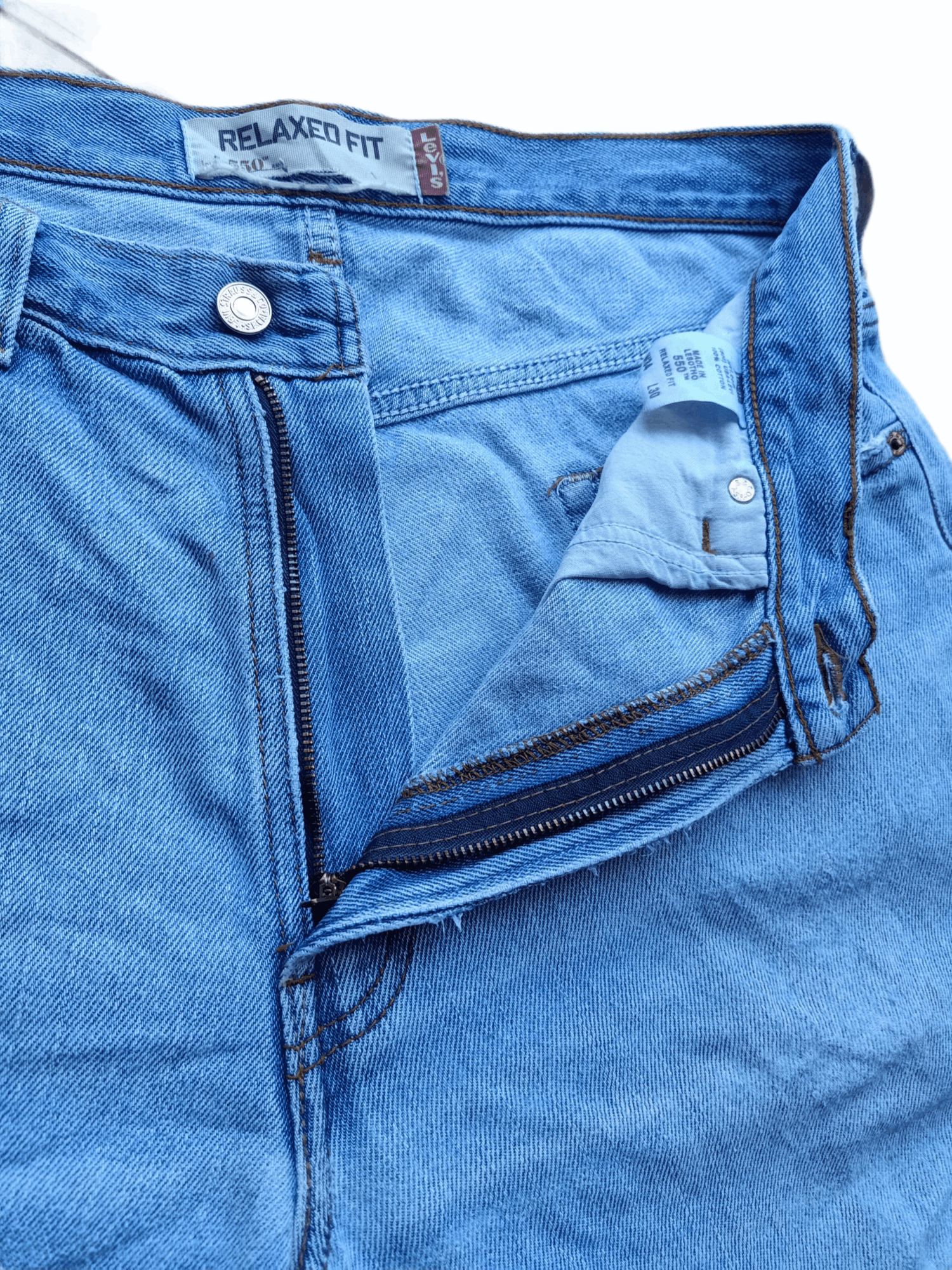 Levi's × Levi's Vintage Clothing Levi's Relaxed Fit Jeans 34x30 Size US 34 / EU 50 - 5 Thumbnail