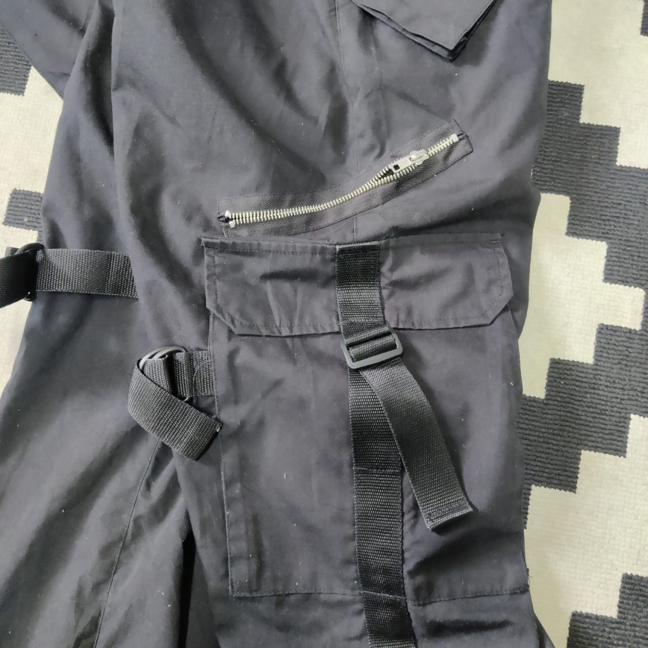 Japanese Brand CP301 Japanese Brand Punk Style Bondage Cargo Pant Size US 31 - 12 Thumbnail