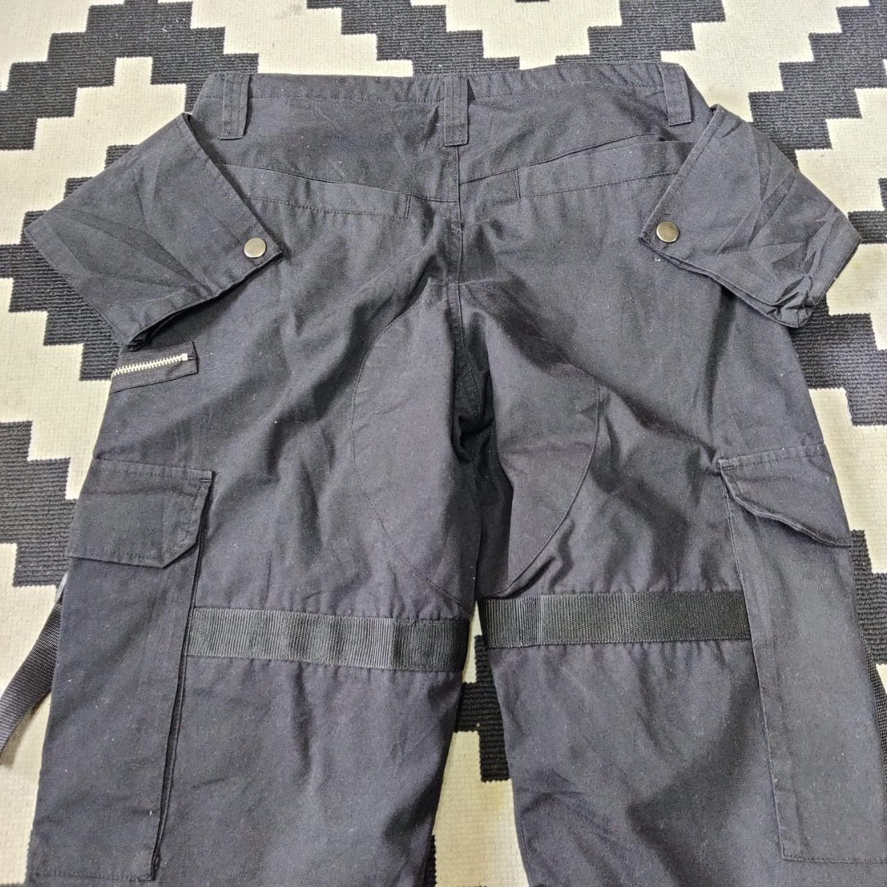Japanese Brand CP301 Japanese Brand Punk Style Bondage Cargo Pant Size US 31 - 14 Thumbnail