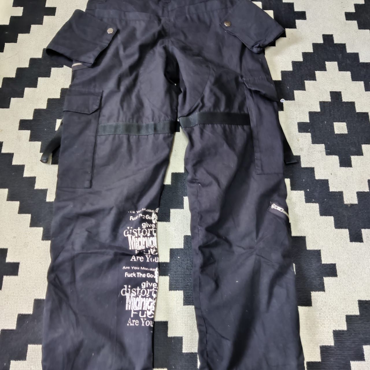 Japanese Brand CP301 Japanese Brand Punk Style Bondage Cargo Pant Size US 31 - 6 Thumbnail