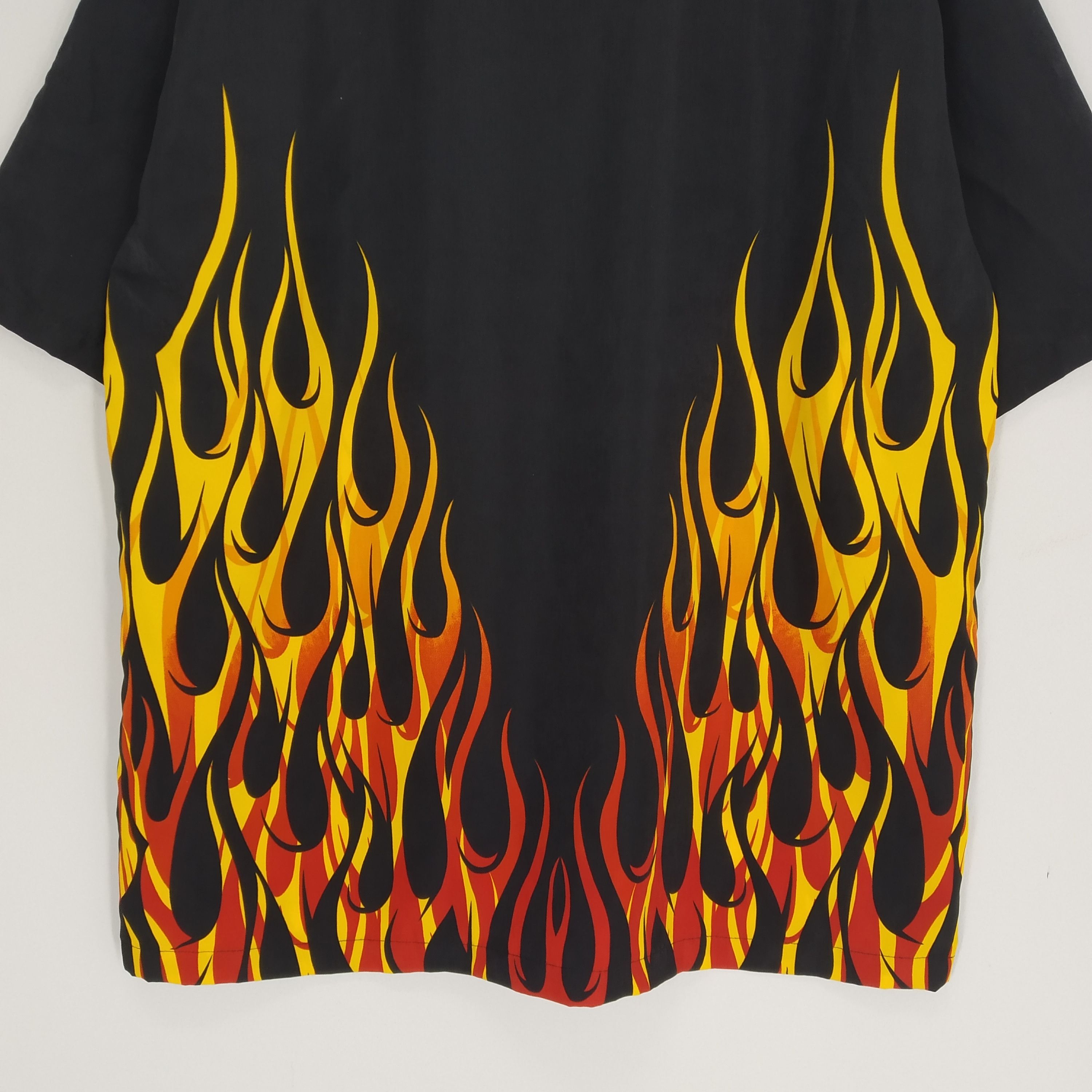 Vintage Vintage Southwest Bowling Apparel Flames Art Shirt Size US XXL / EU 58 / 5 - 8 Thumbnail