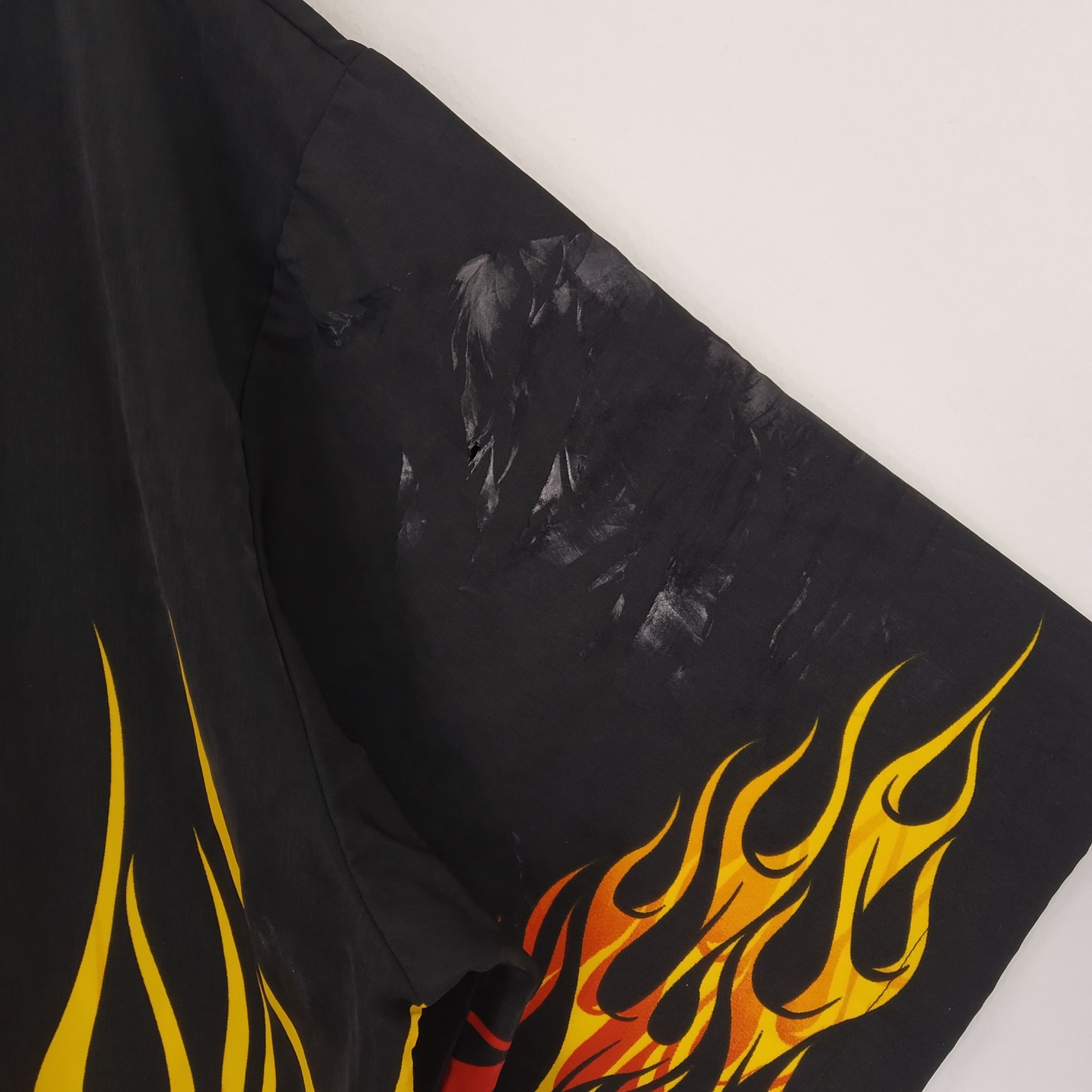Vintage Vintage Southwest Bowling Apparel Flames Art Shirt Size US XXL / EU 58 / 5 - 7 Thumbnail