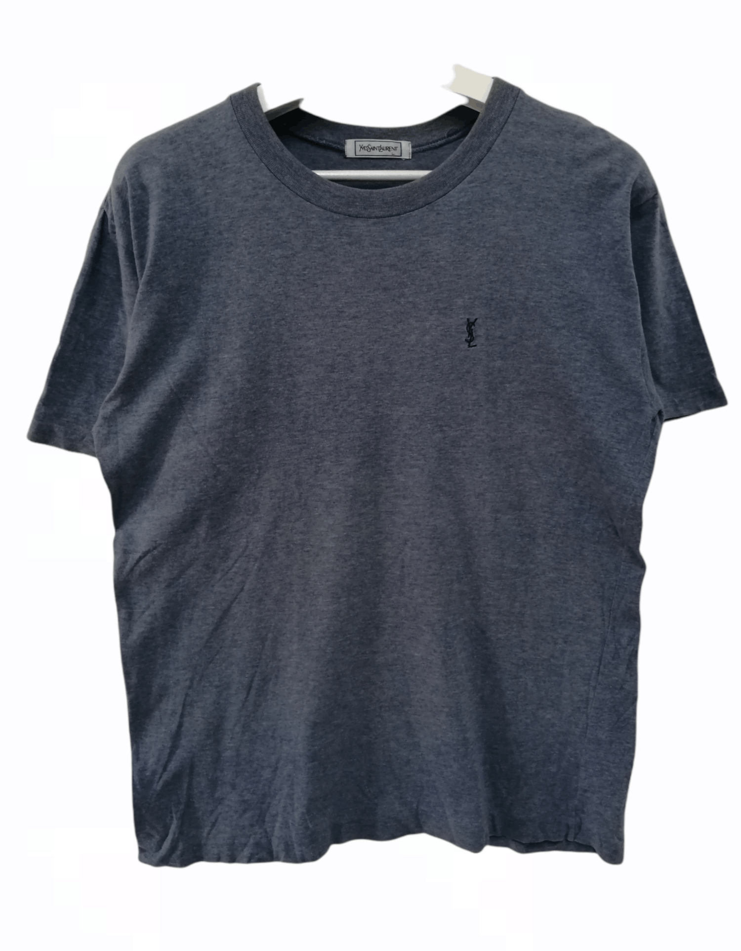 Yves Saint Laurent Vintage YVES SAINT LAURENT Small Logo Tees Size US L / EU 52-54 / 3 - 1 Thumbnail