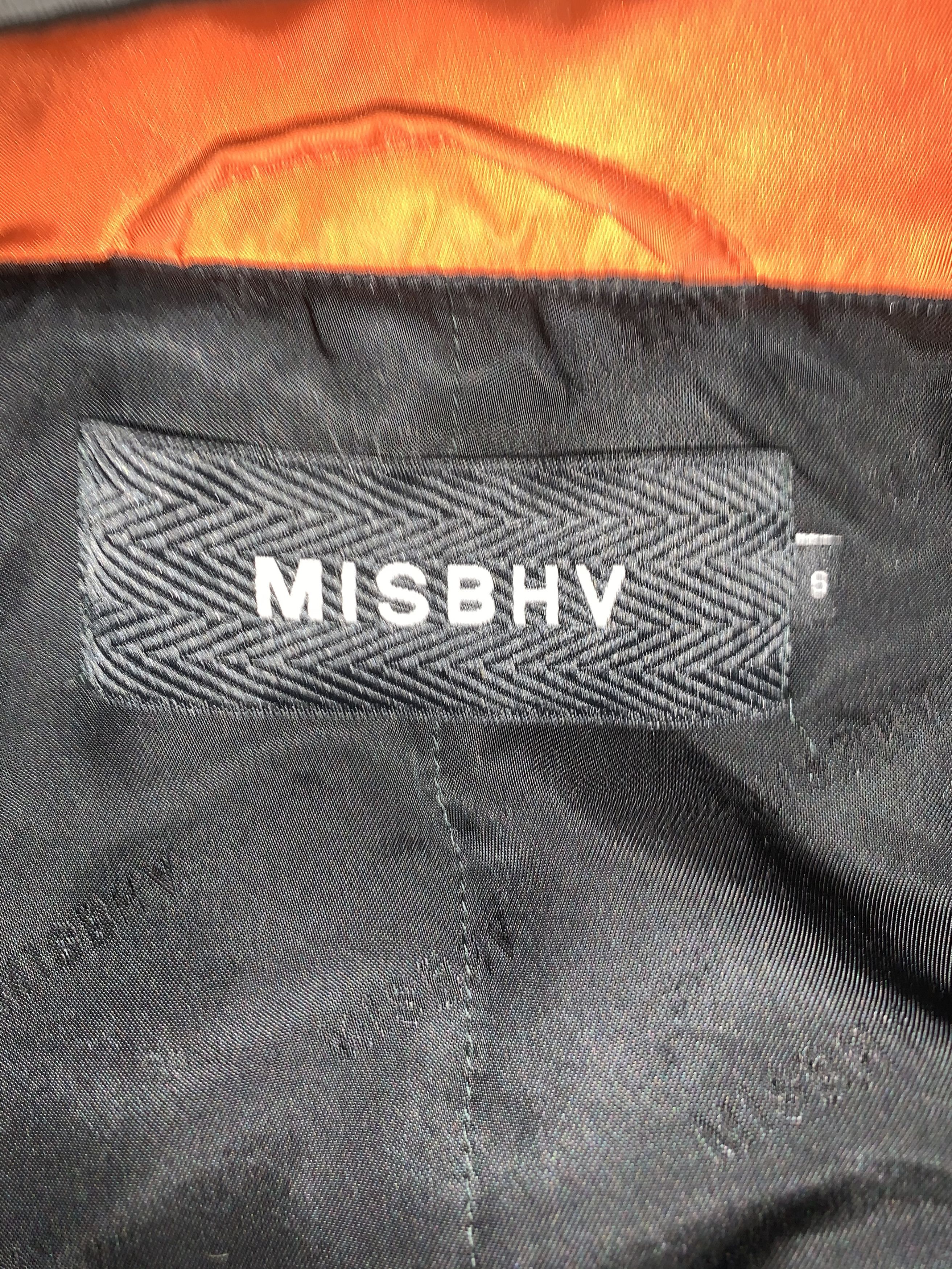 Misbhv AW18 MISBHV Big Logo Orange Bomber Jacket Size US S / EU 44-46 / 1 - 12 Thumbnail