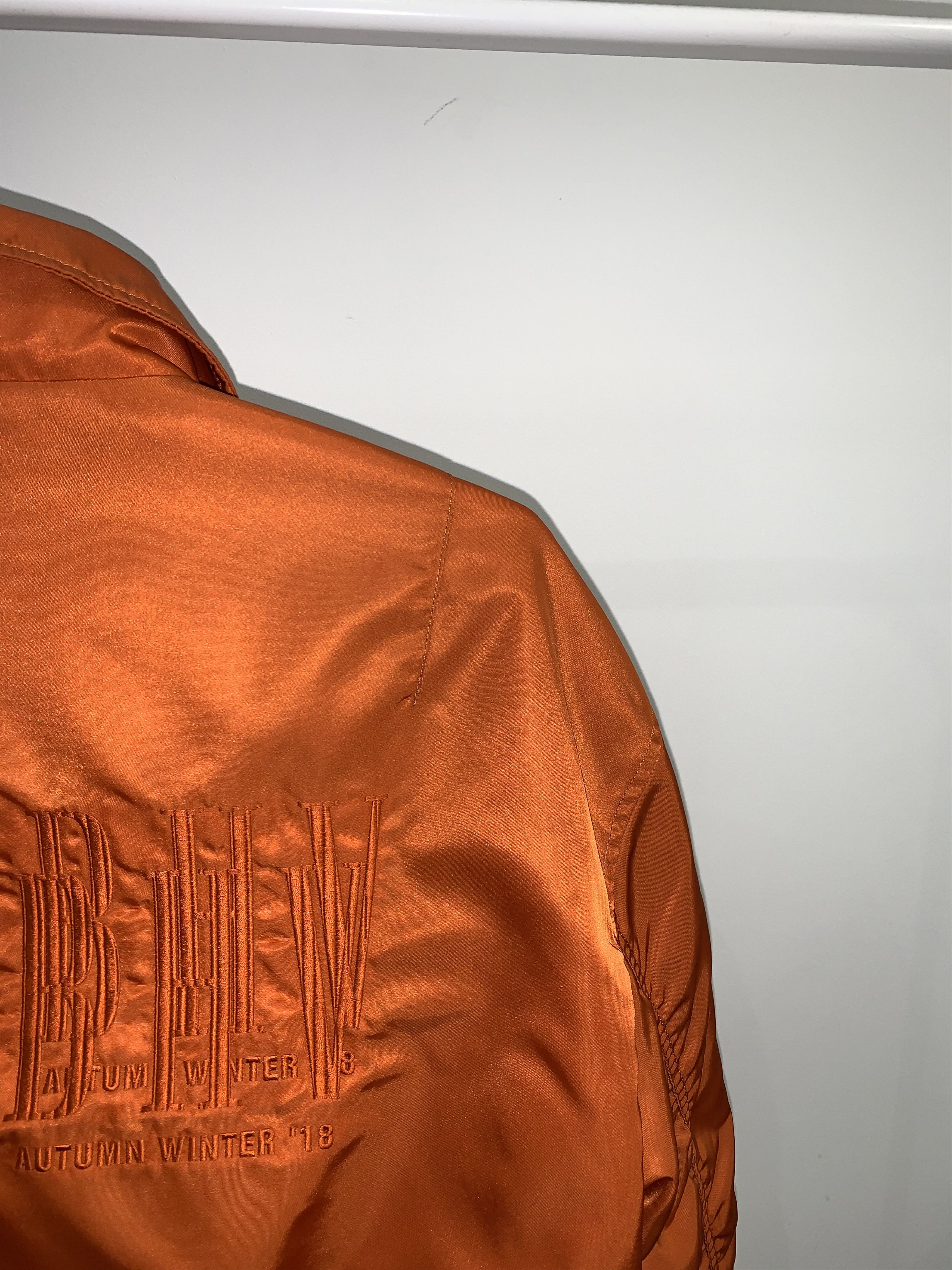 Misbhv AW18 MISBHV Big Logo Orange Bomber Jacket Size US S / EU 44-46 / 1 - 4 Thumbnail