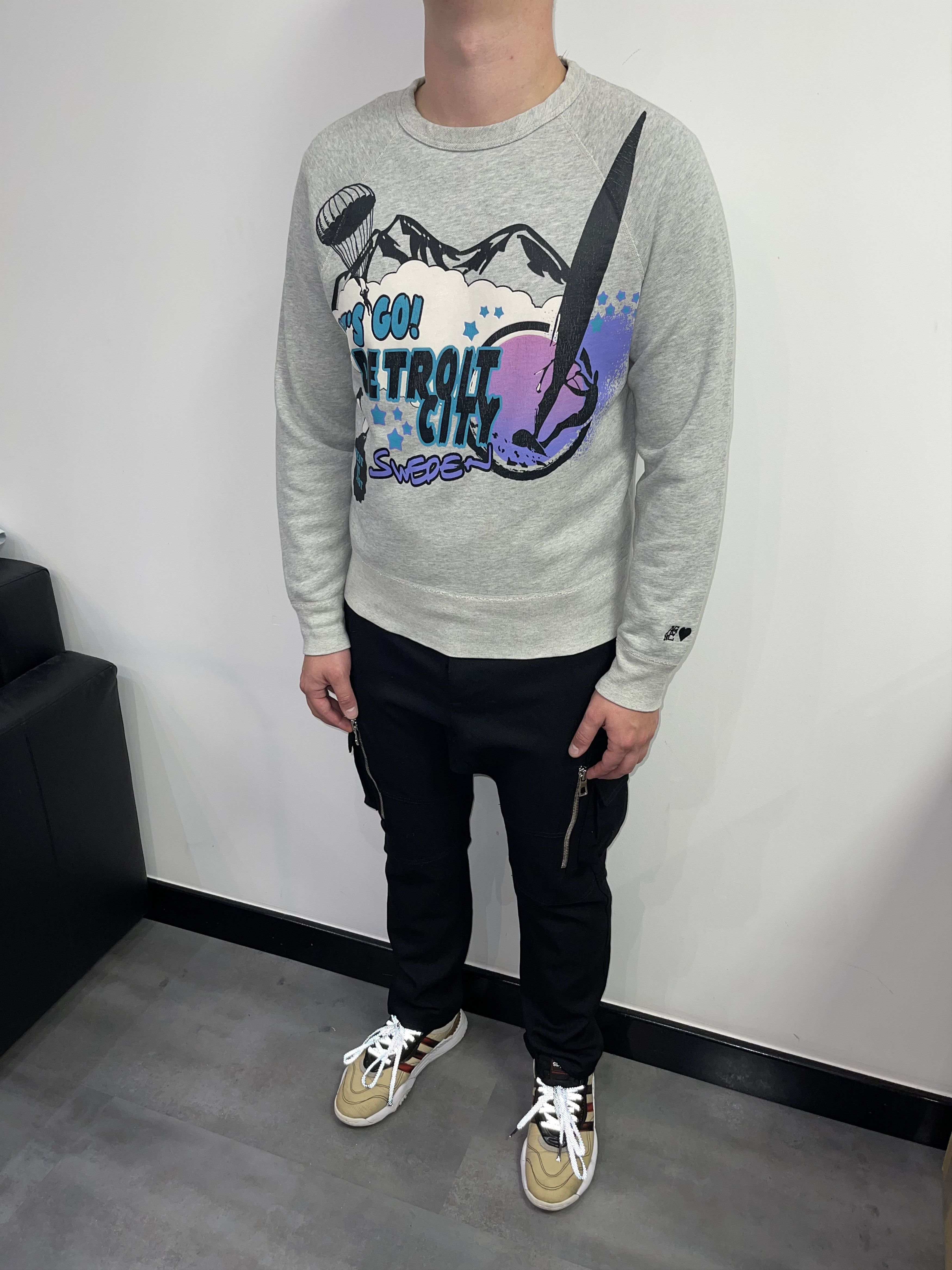 Acne Studios SS13 Acne Studios College Detroit Crewneck Size US M / EU 48-50 / 2 - 7 Thumbnail