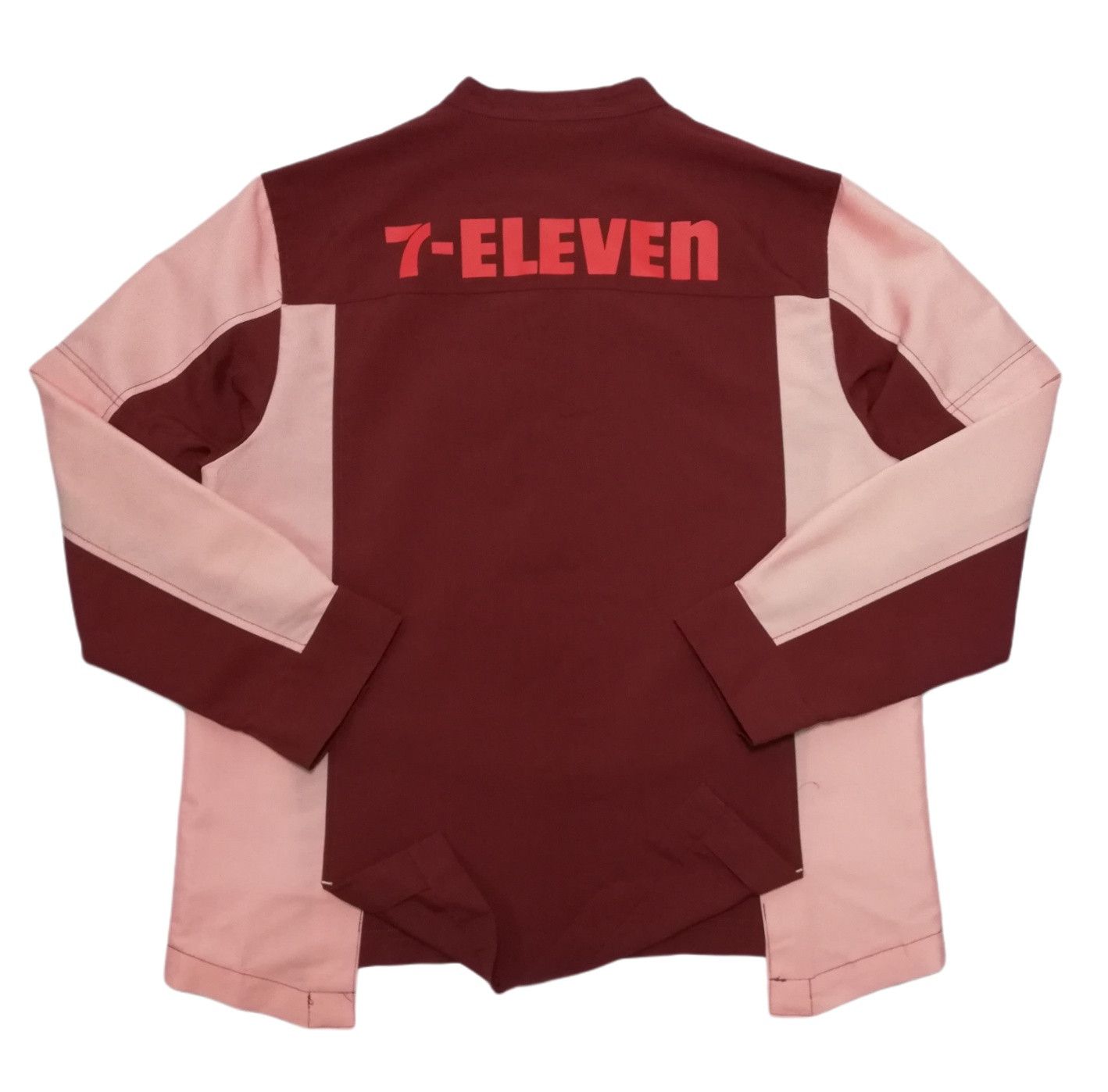 Seven 7 × Vintage 🔥Seven 7 Eleven Big Logo Convertible Zipper Work Shirt Size US M / EU 48-50 / 2 - 14 Thumbnail