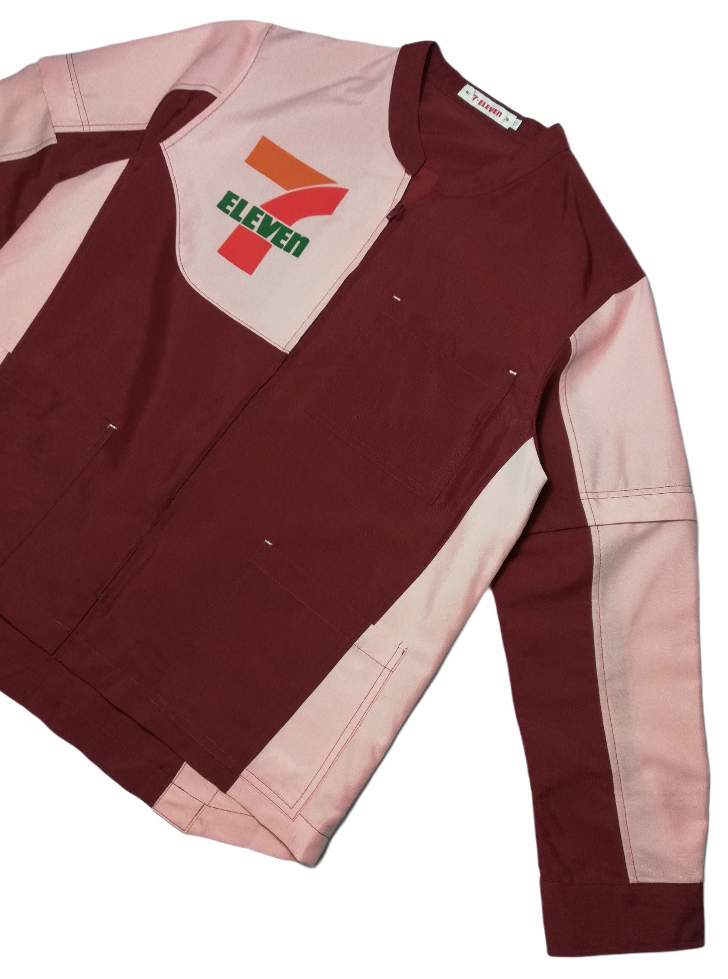 Seven 7 × Vintage 🔥Seven 7 Eleven Big Logo Convertible Zipper Work Shirt Size US M / EU 48-50 / 2 - 7 Thumbnail