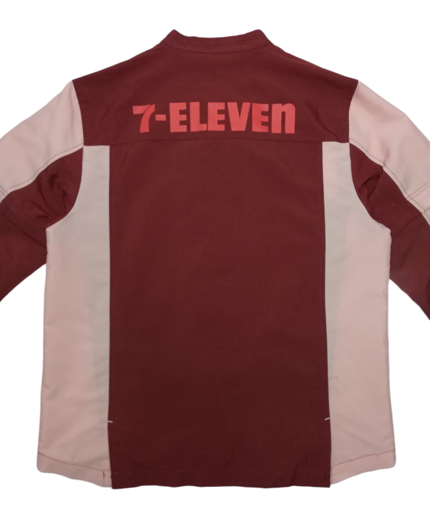 Seven 7 × Vintage 🔥Seven 7 Eleven Big Logo Convertible Zipper Work Shirt Size US M / EU 48-50 / 2 - 13 Thumbnail