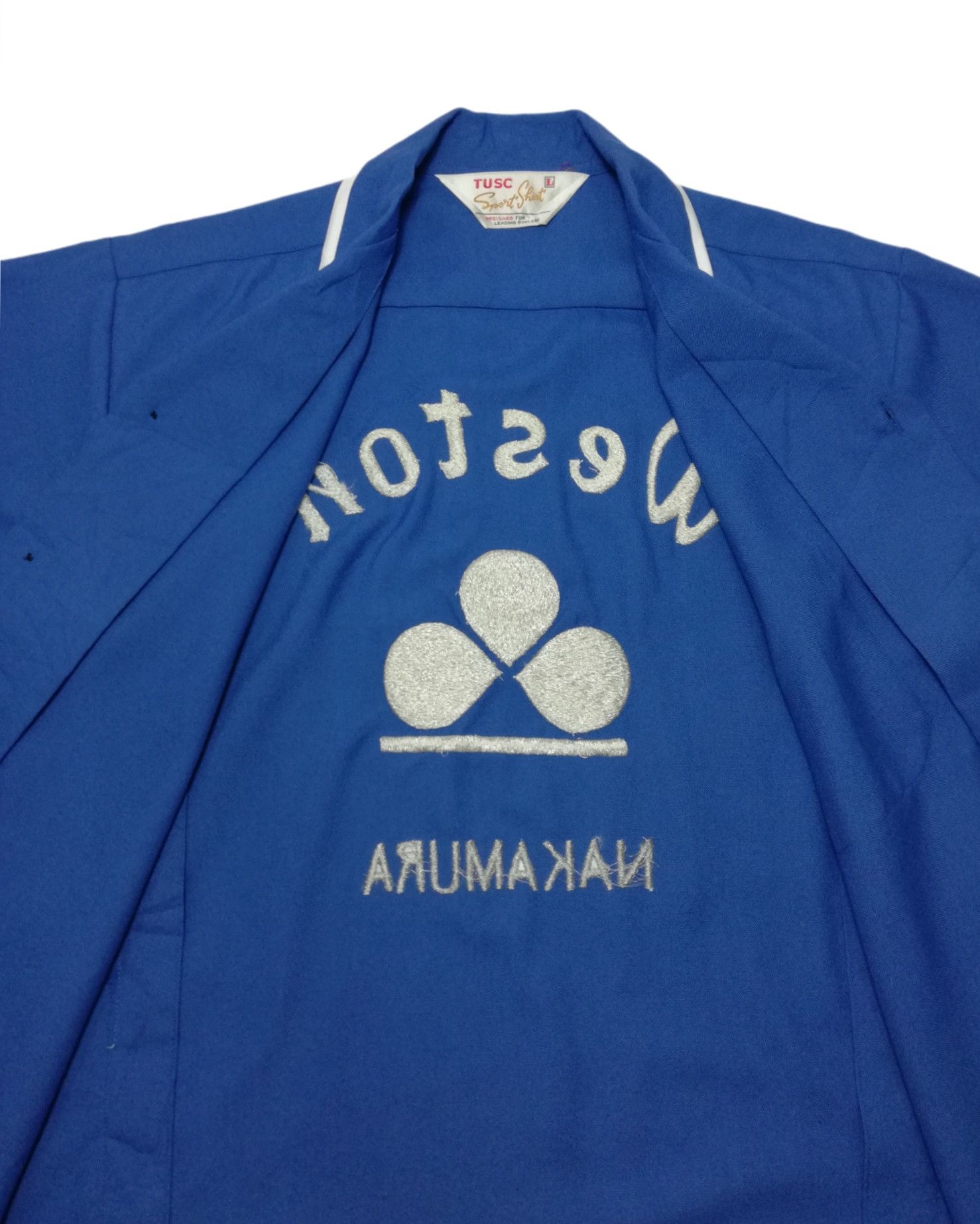 Japanese Brand × Other 🔥90's Design Bowling Weston Nakamura Big Felt Logo Shirts Size US L / EU 52-54 / 3 - 11 Thumbnail