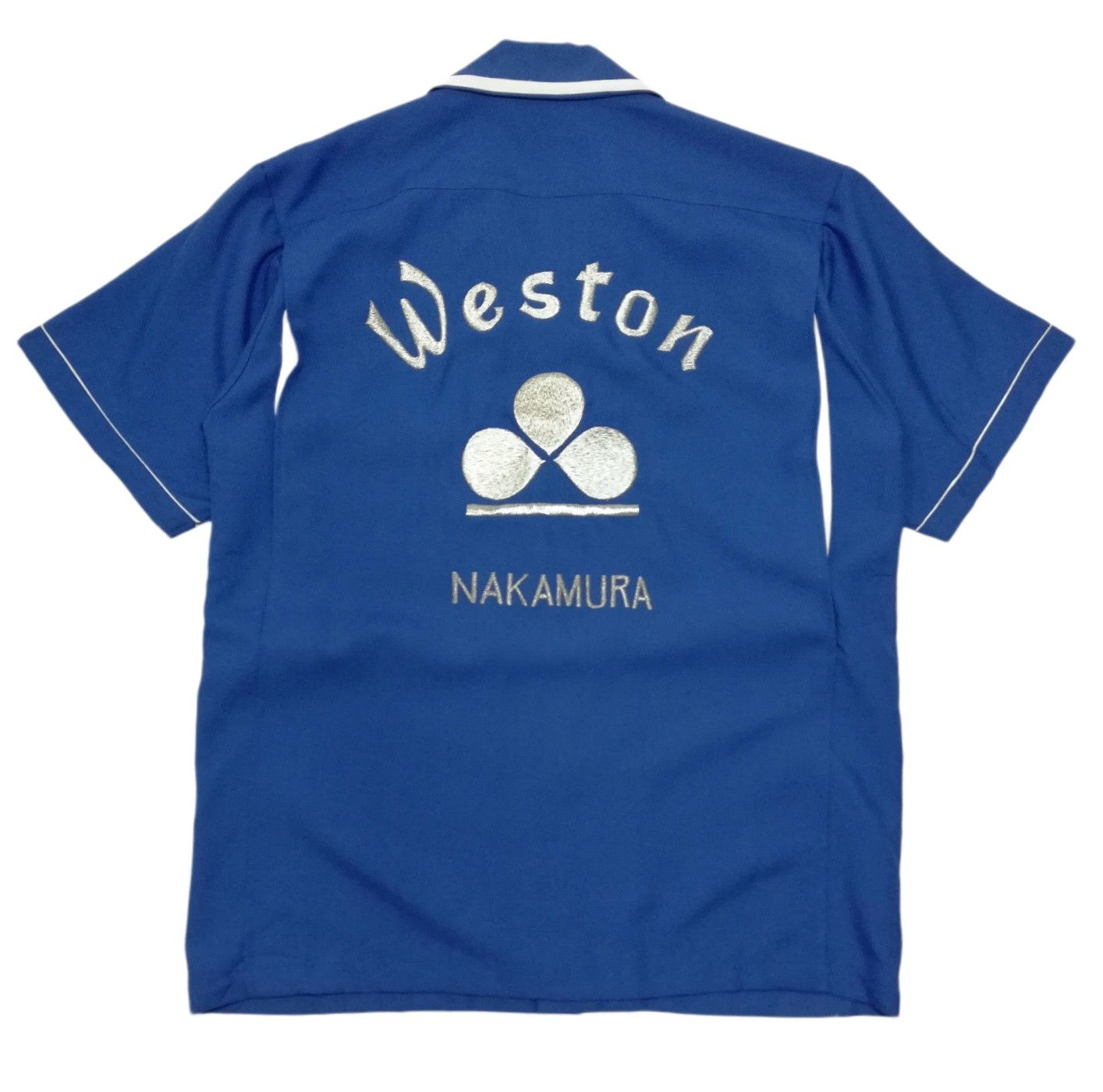 Japanese Brand × Other 🔥90's Design Bowling Weston Nakamura Big Felt Logo Shirts Size US L / EU 52-54 / 3 - 1 Thumbnail