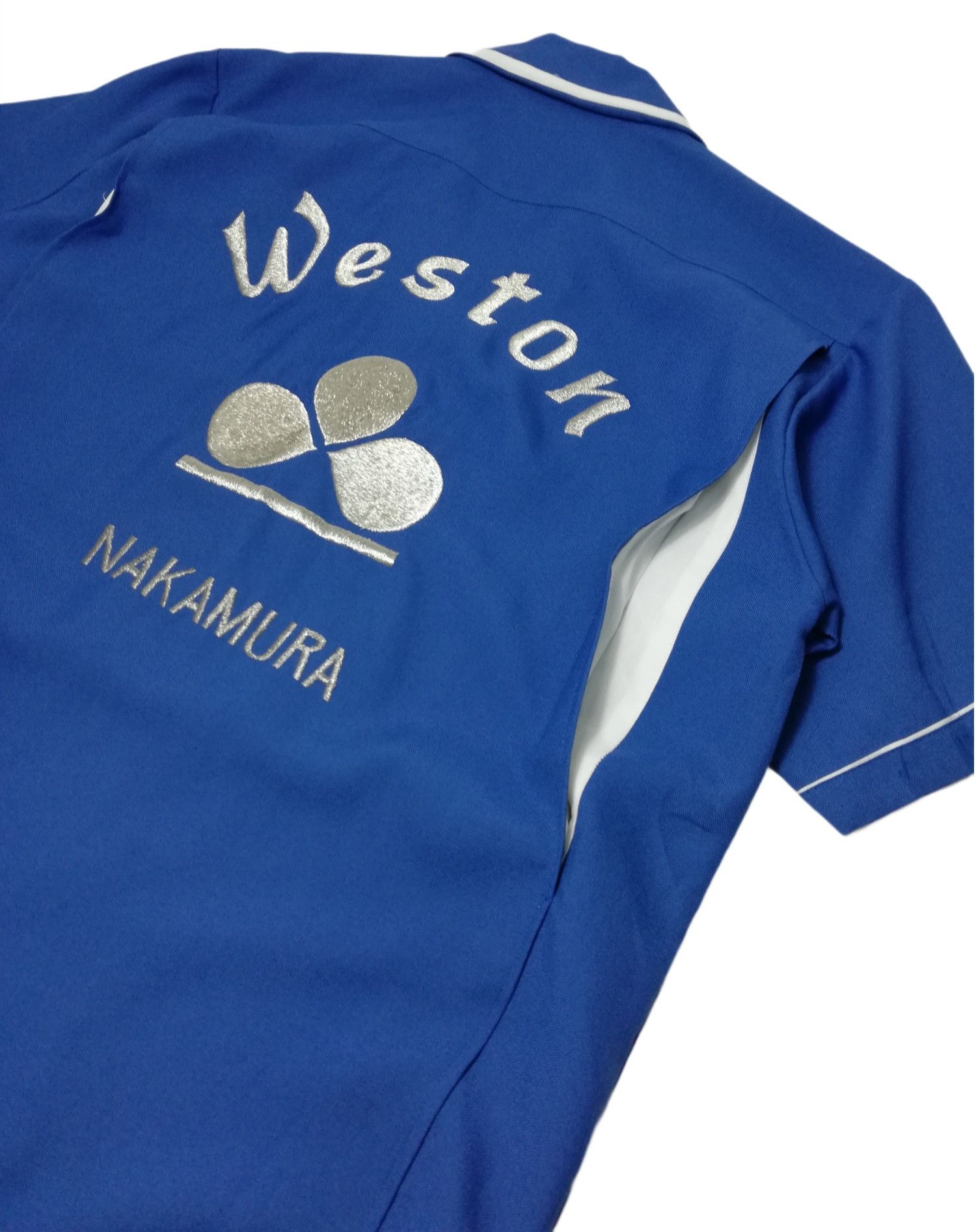 Japanese Brand × Other 🔥90's Design Bowling Weston Nakamura Big Felt Logo Shirts Size US L / EU 52-54 / 3 - 4 Thumbnail