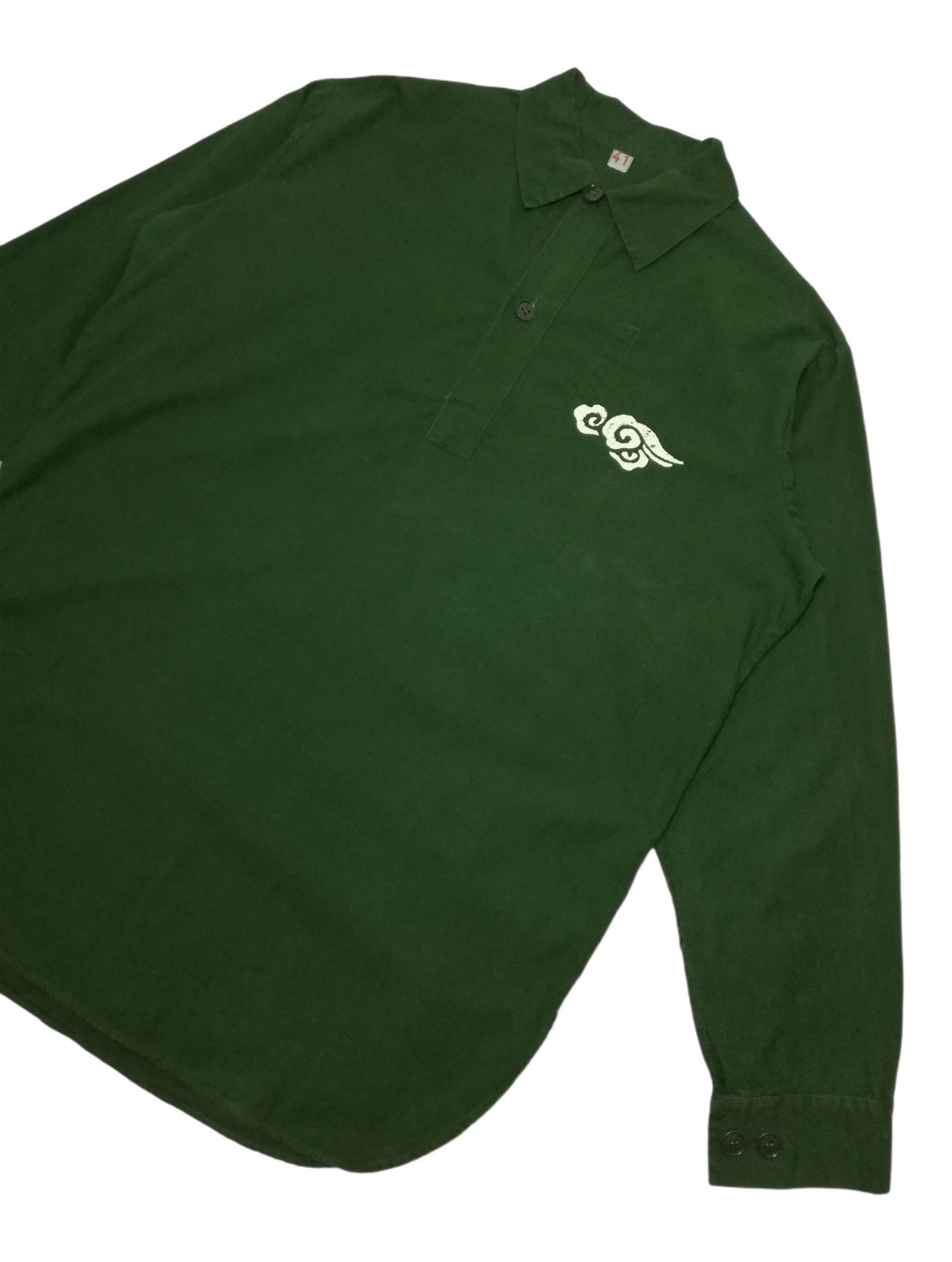 Other 🔥70's Army Swedish M59 Half Button Over Bushcraft Shirt Size US M / EU 48-50 / 2 - 5 Thumbnail