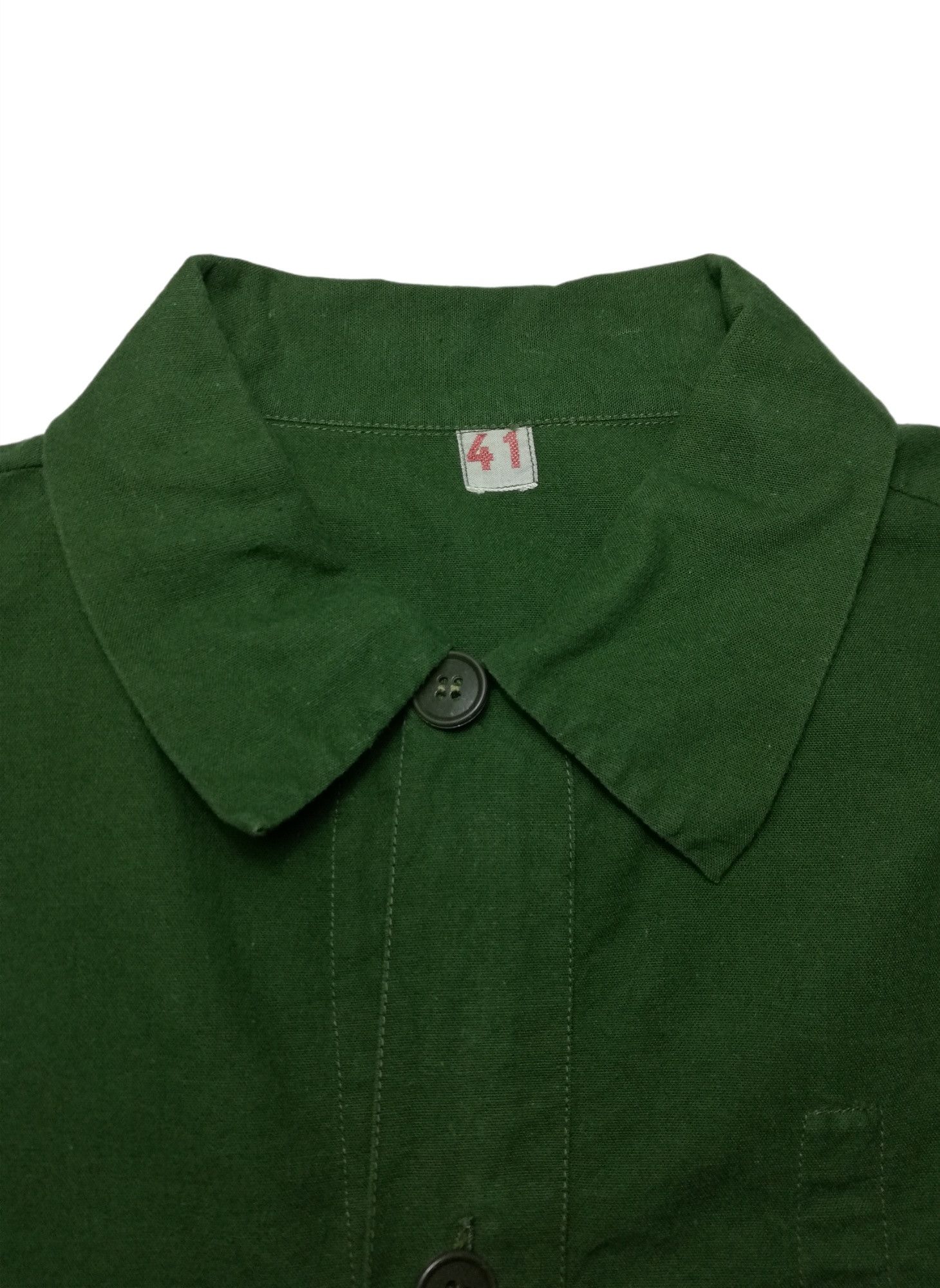 Other 🔥70's Army Swedish M59 Half Button Over Bushcraft Shirt Size US M / EU 48-50 / 2 - 8 Thumbnail