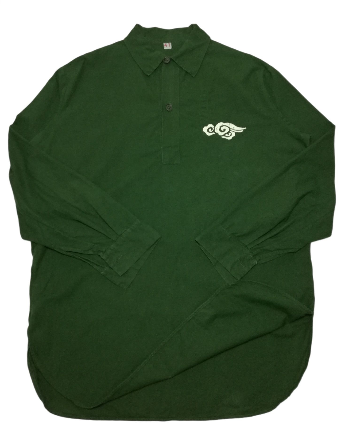 Other 🔥70's Army Swedish M59 Half Button Over Bushcraft Shirt Size US M / EU 48-50 / 2 - 6 Thumbnail