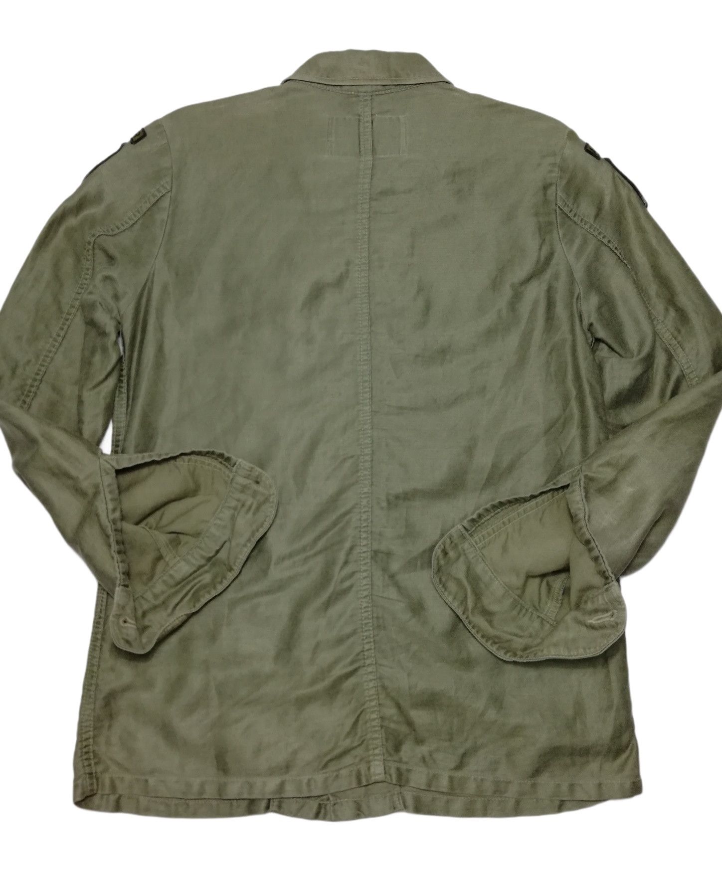 Japanese Brand × Markaware 🔥DOPE Markaware U.S. Army OG-107 Olive Green Fatigue Shirt Size US S / EU 44-46 / 1 - 13 Thumbnail