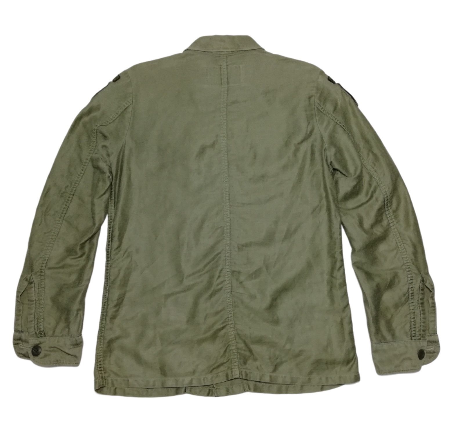 Japanese Brand × Markaware 🔥DOPE Markaware U.S. Army OG-107 Olive Green Fatigue Shirt Size US S / EU 44-46 / 1 - 15 Thumbnail