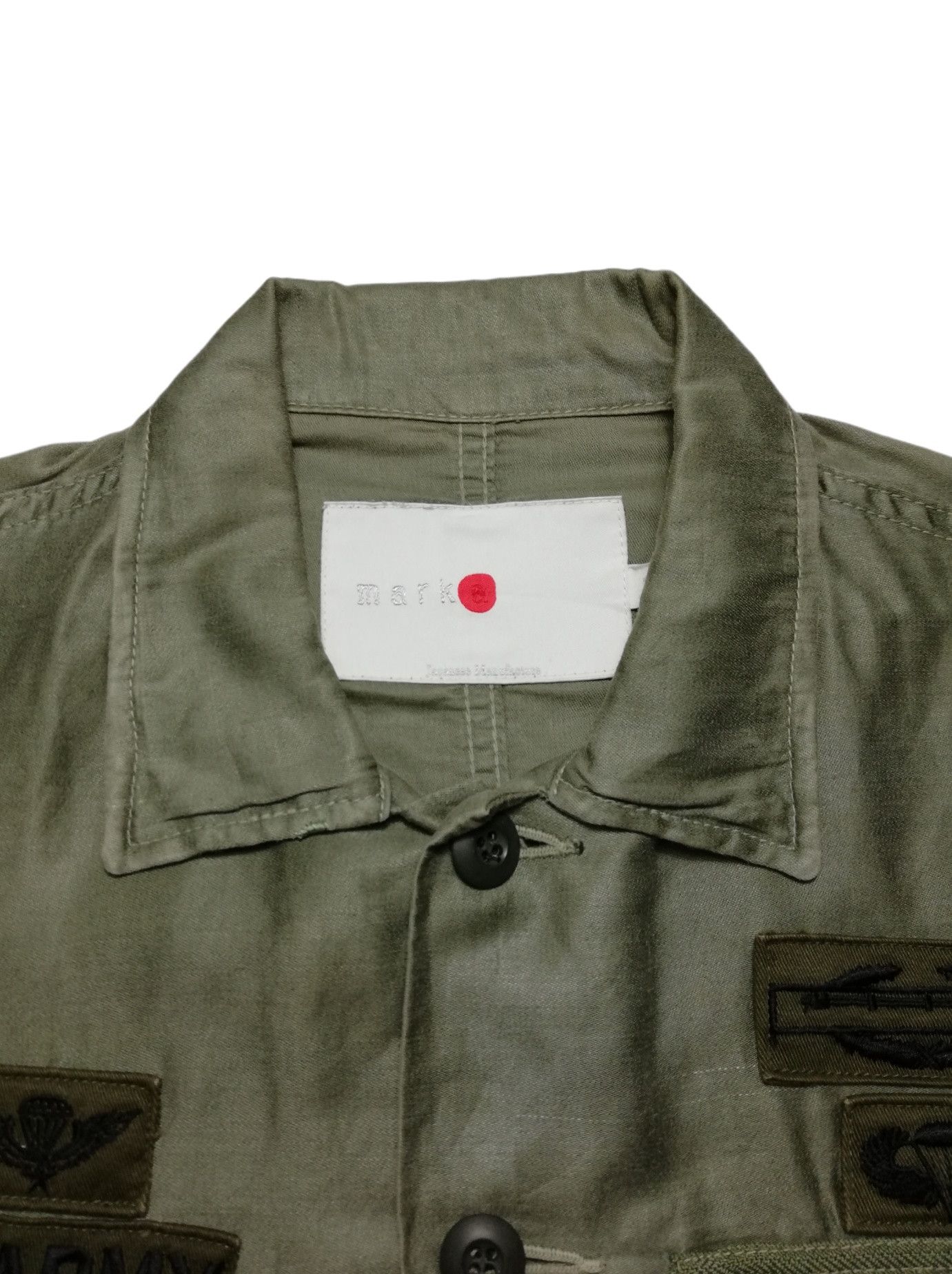 Japanese Brand × Markaware 🔥DOPE Markaware U.S. Army OG-107 Olive Green Fatigue Shirt Size US S / EU 44-46 / 1 - 9 Thumbnail