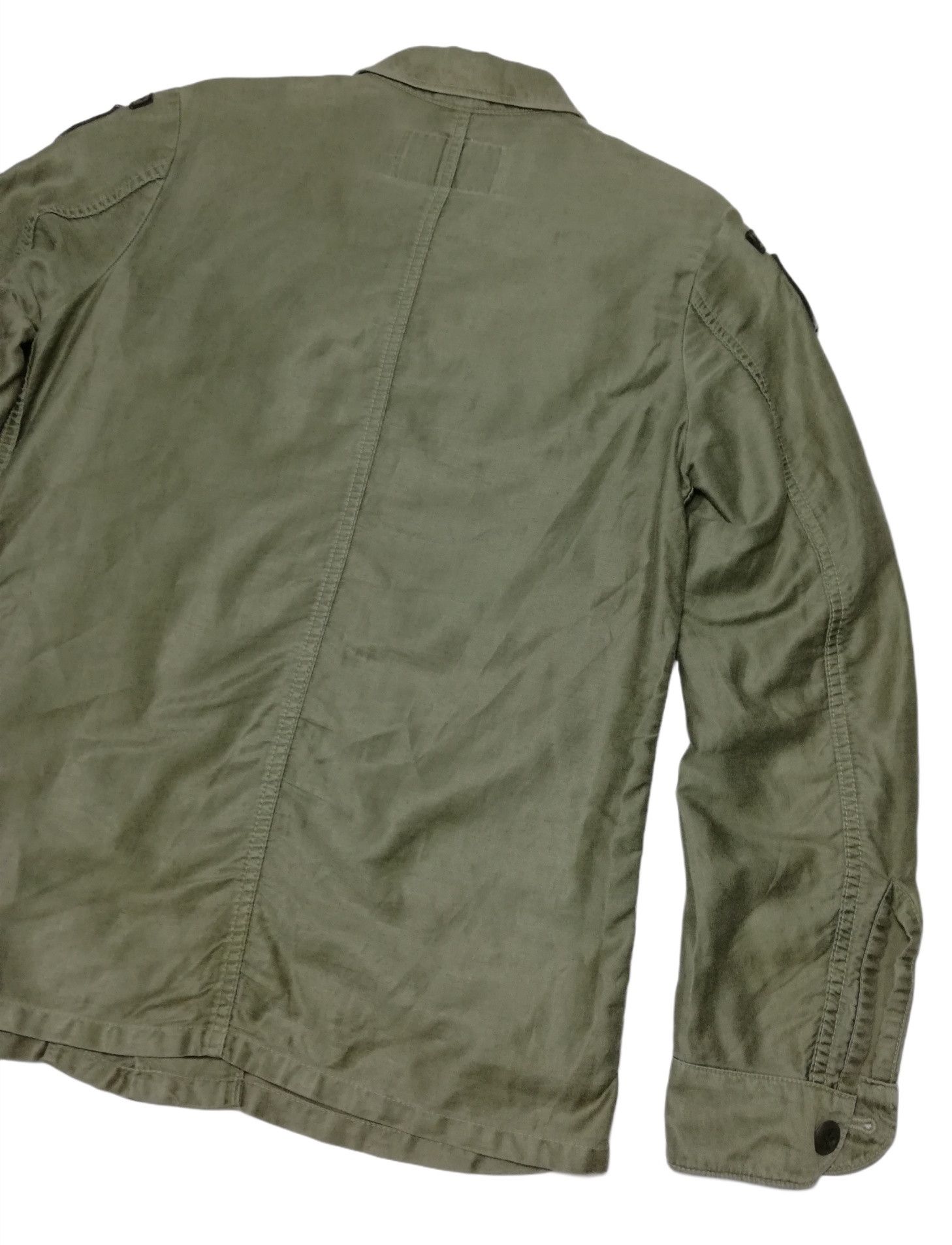Japanese Brand × Markaware 🔥DOPE Markaware U.S. Army OG-107 Olive Green Fatigue Shirt Size US S / EU 44-46 / 1 - 17 Thumbnail