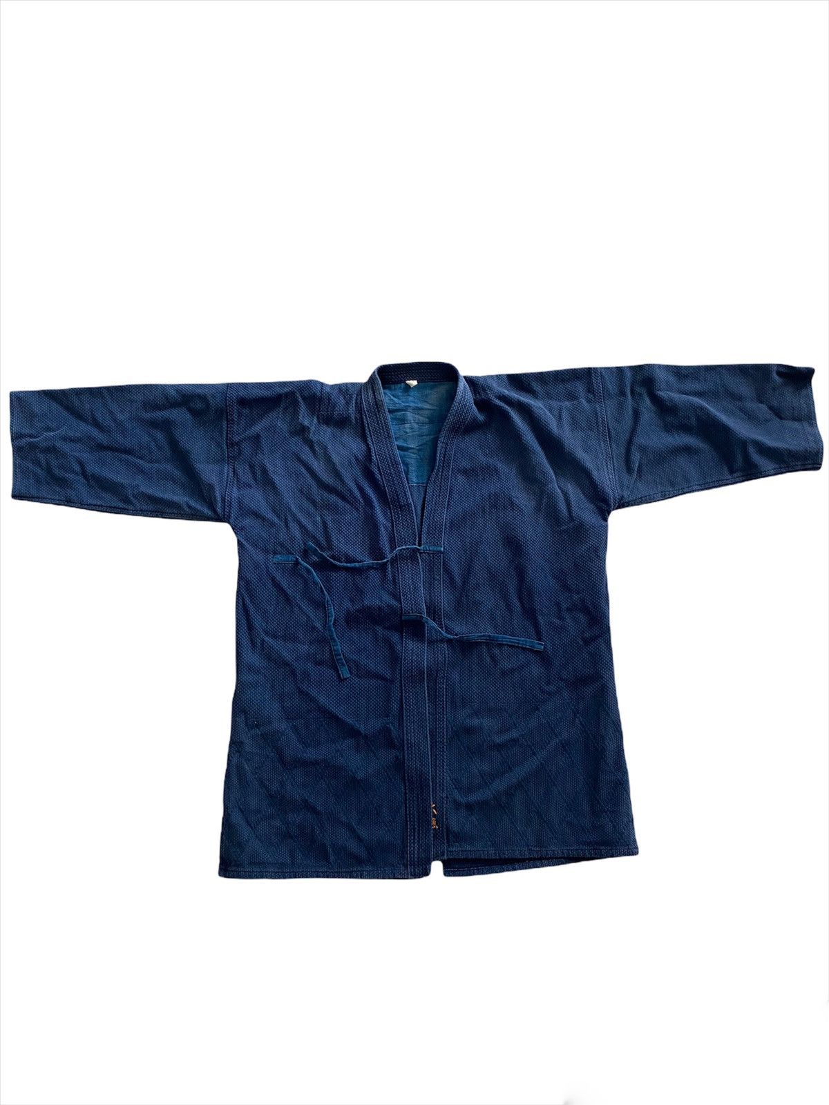 Japanese Brand × Vintage 🇯🇵Dyen kimono Japan Indigo style Visvim kapital design Size US L / EU 52-54 / 3 - 3 Thumbnail