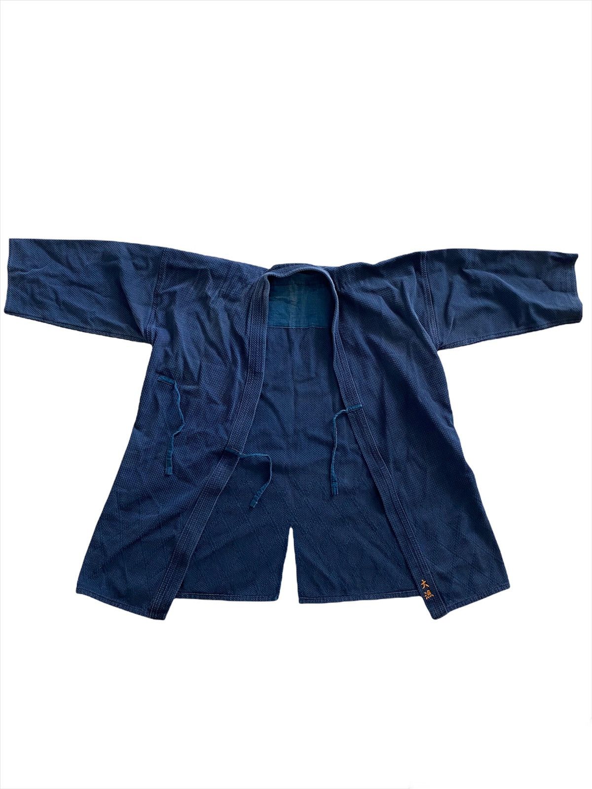 Japanese Brand × Vintage 🇯🇵Dyen kimono Japan Indigo style Visvim kapital design Size US L / EU 52-54 / 3 - 1 Thumbnail