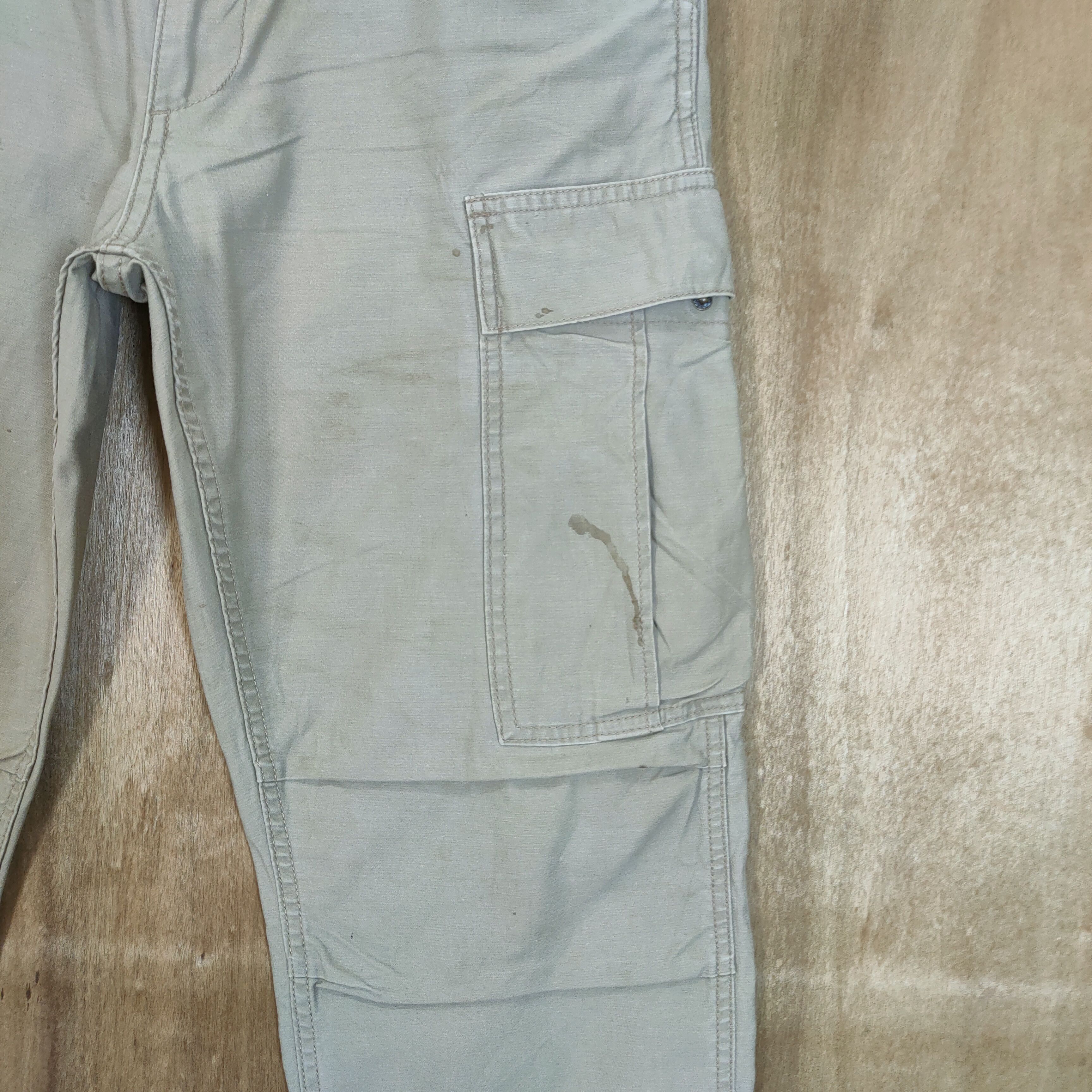 Japanese Brand VINTAGE BACK NUMBER CARGO PANTS Size US 32 / EU 48 - 4 Thumbnail
