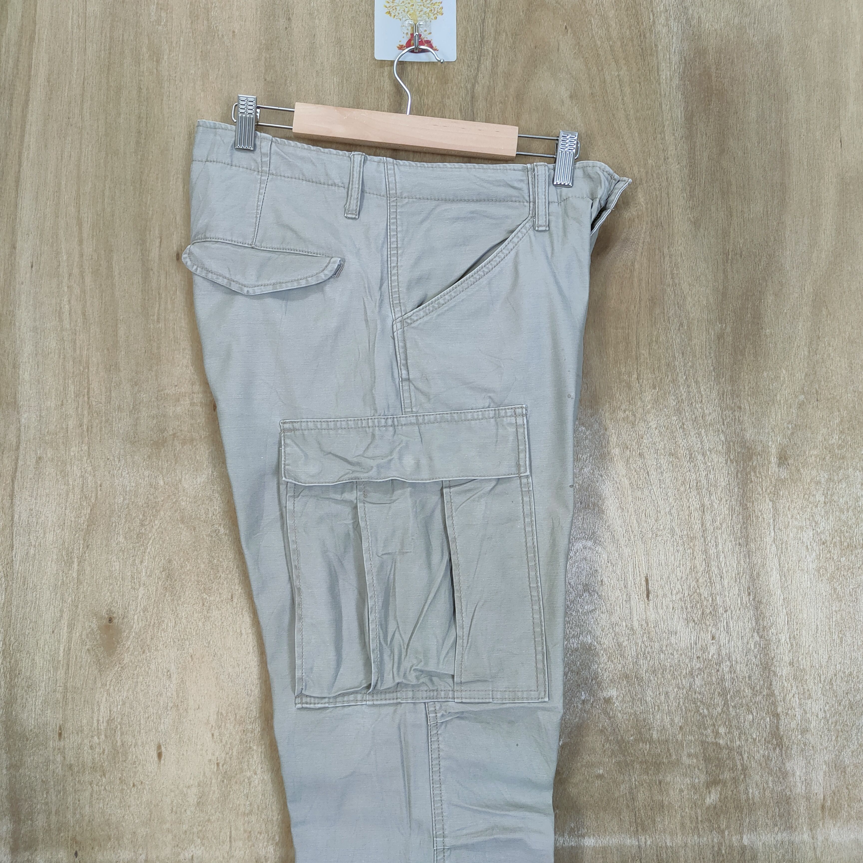 Japanese Brand VINTAGE BACK NUMBER CARGO PANTS Size US 32 / EU 48 - 13 Thumbnail